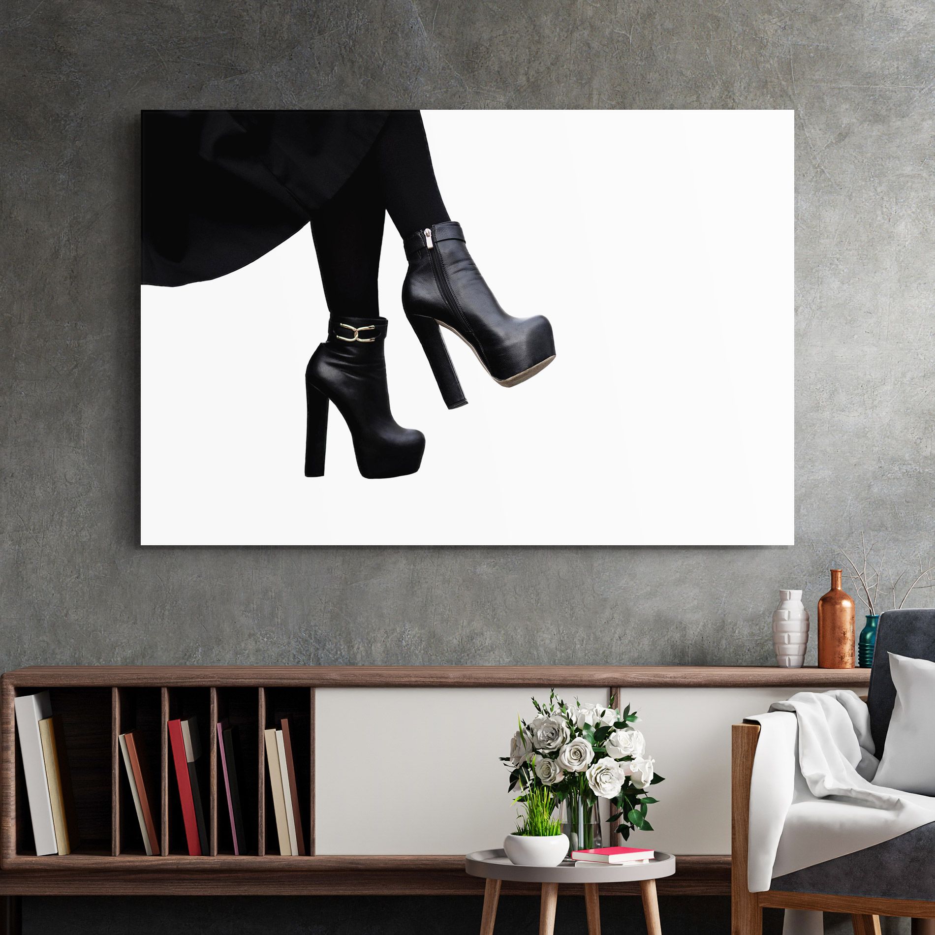 High Heeled Boots mockup 2