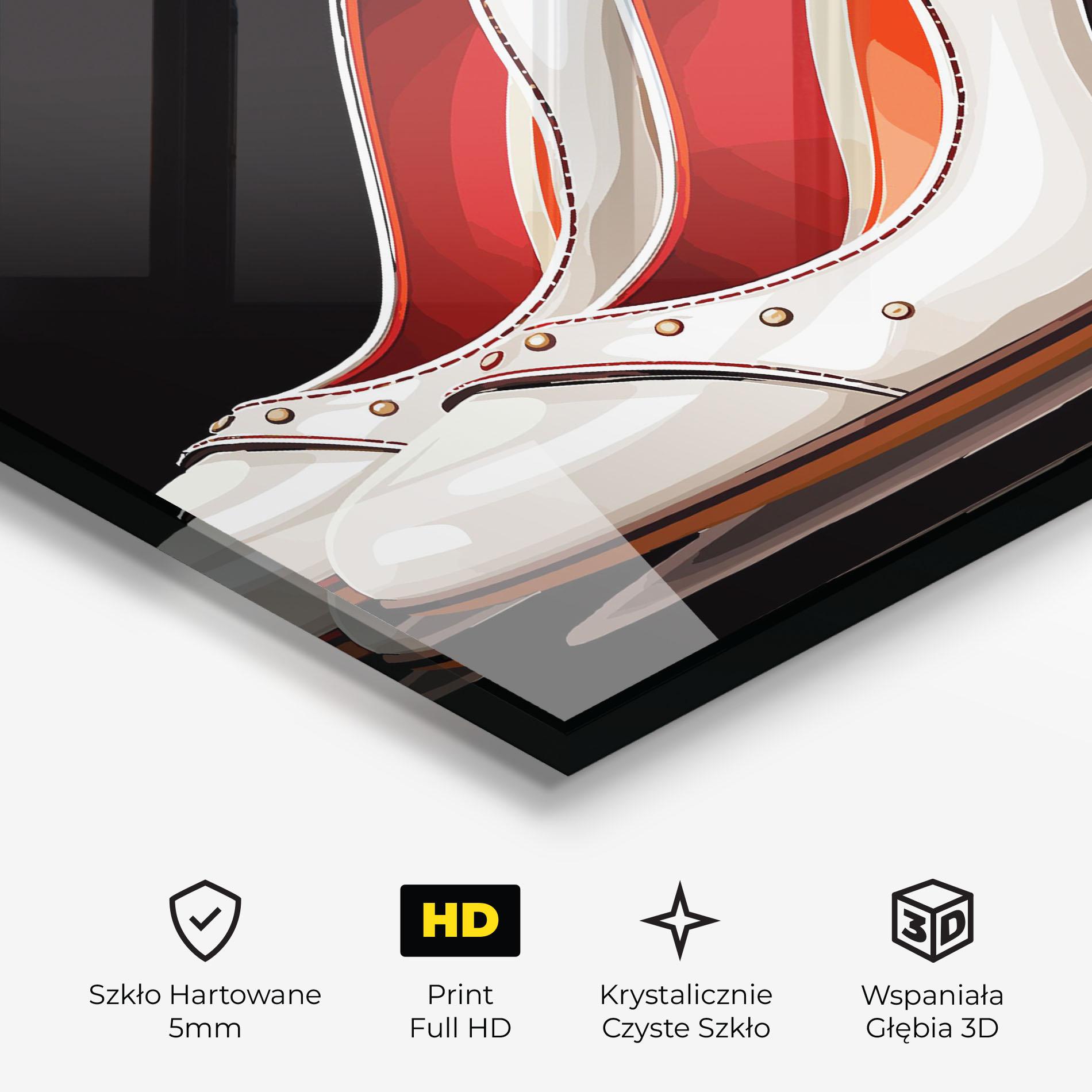 Obraz na Szkle Cream Heals mockup 3