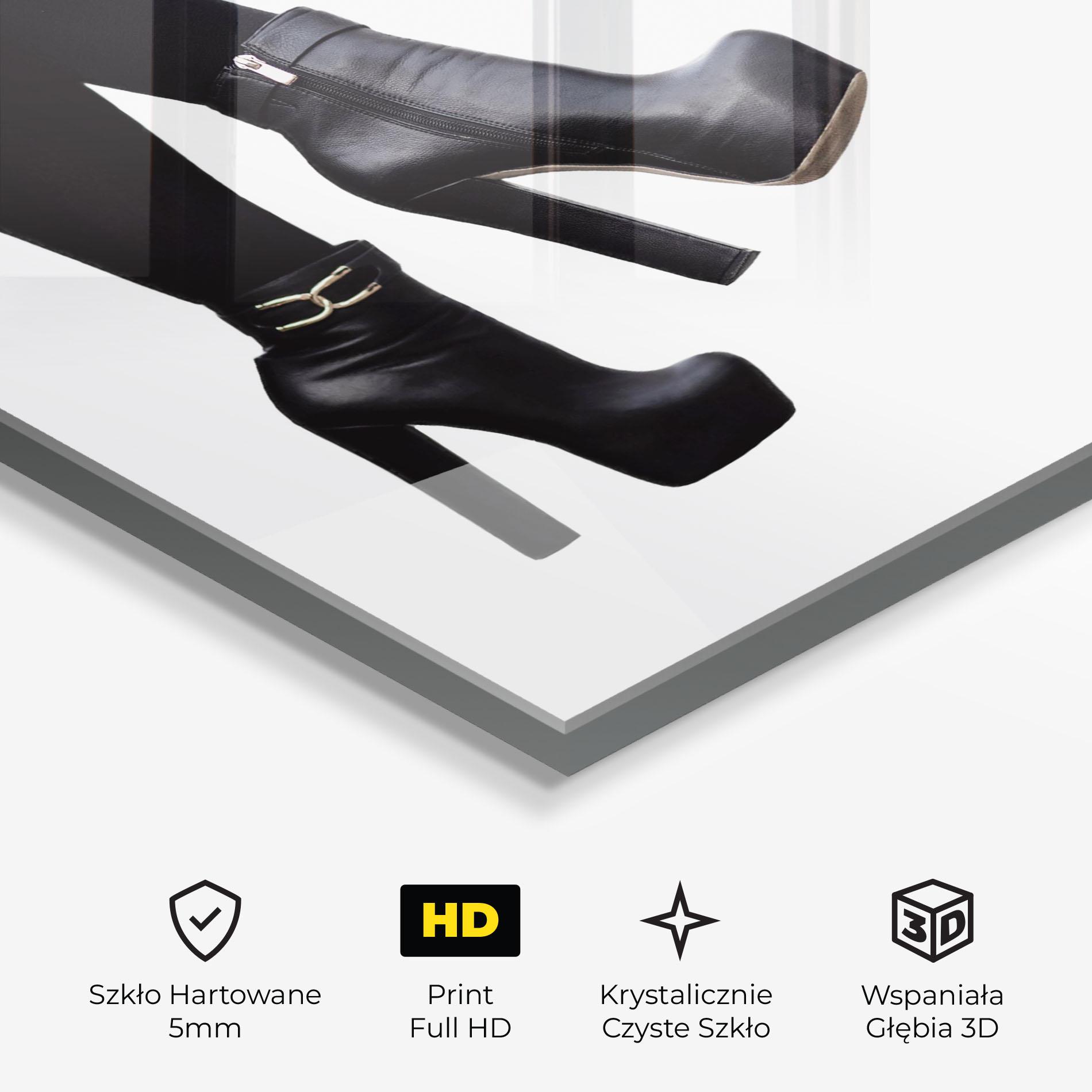 Obraz na Szkle High Heeled Boots mockup 3