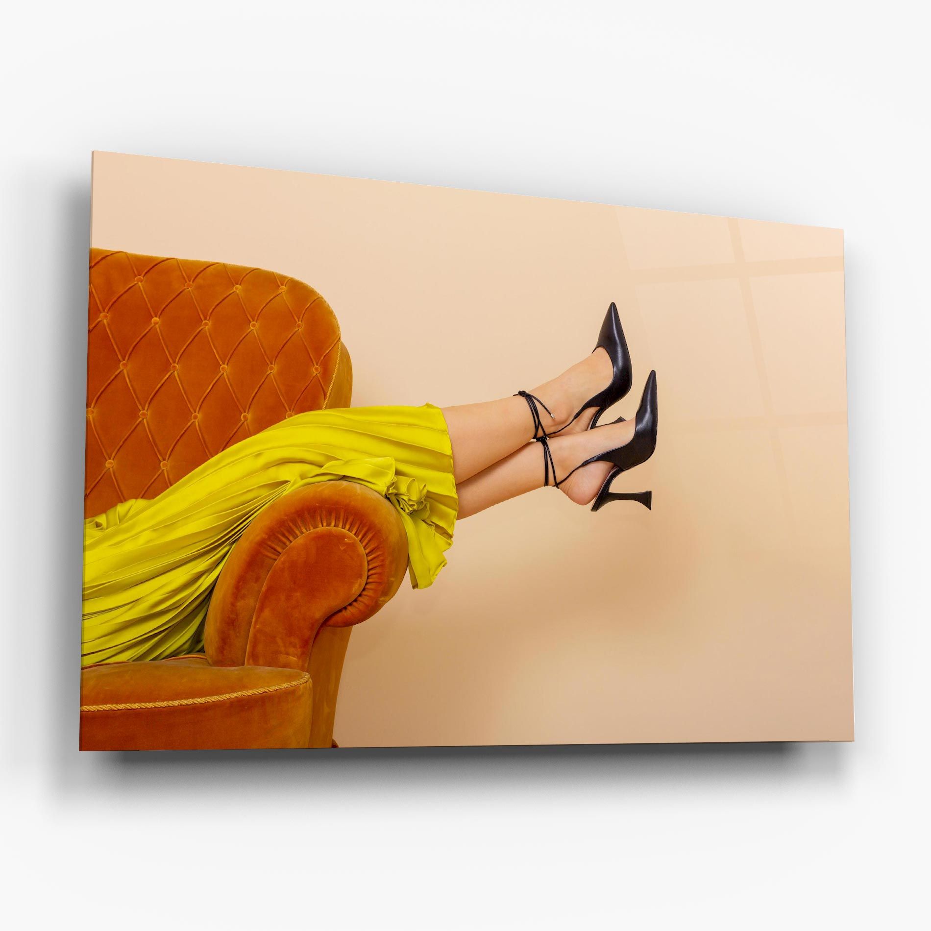 Black Heals On Cream mockup 6