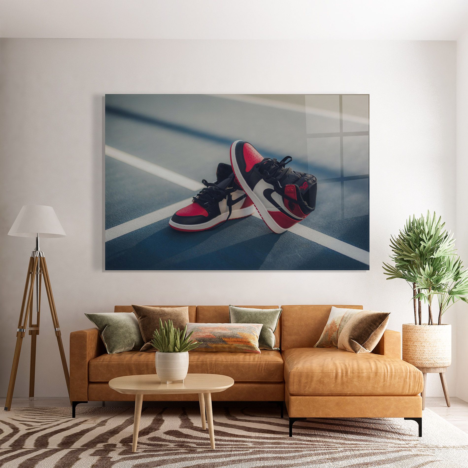 Cool Nike Red Jordan Air mockup 7