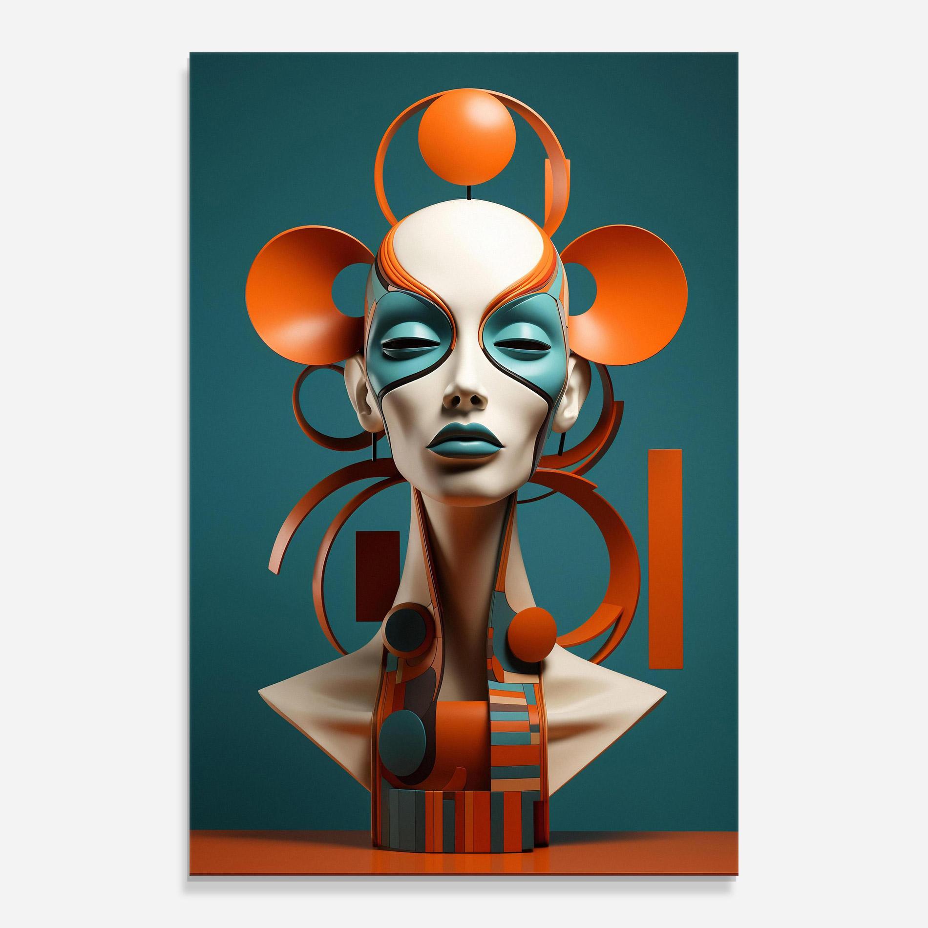 Obraz na Szkle Interesting Woman Concept mockup 0