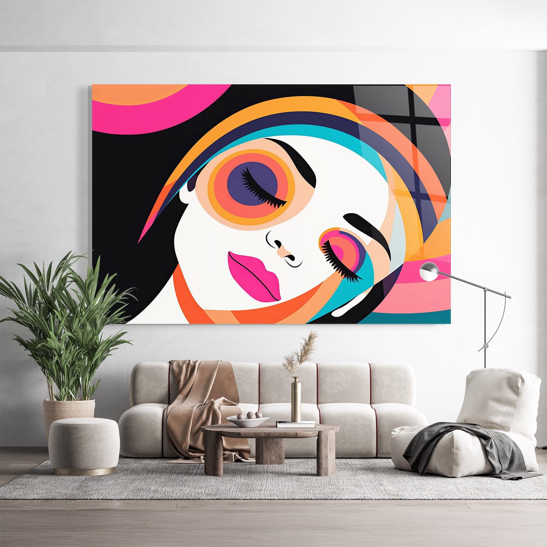 Obraz na Szkle Hypnotic Dreams mockup 9