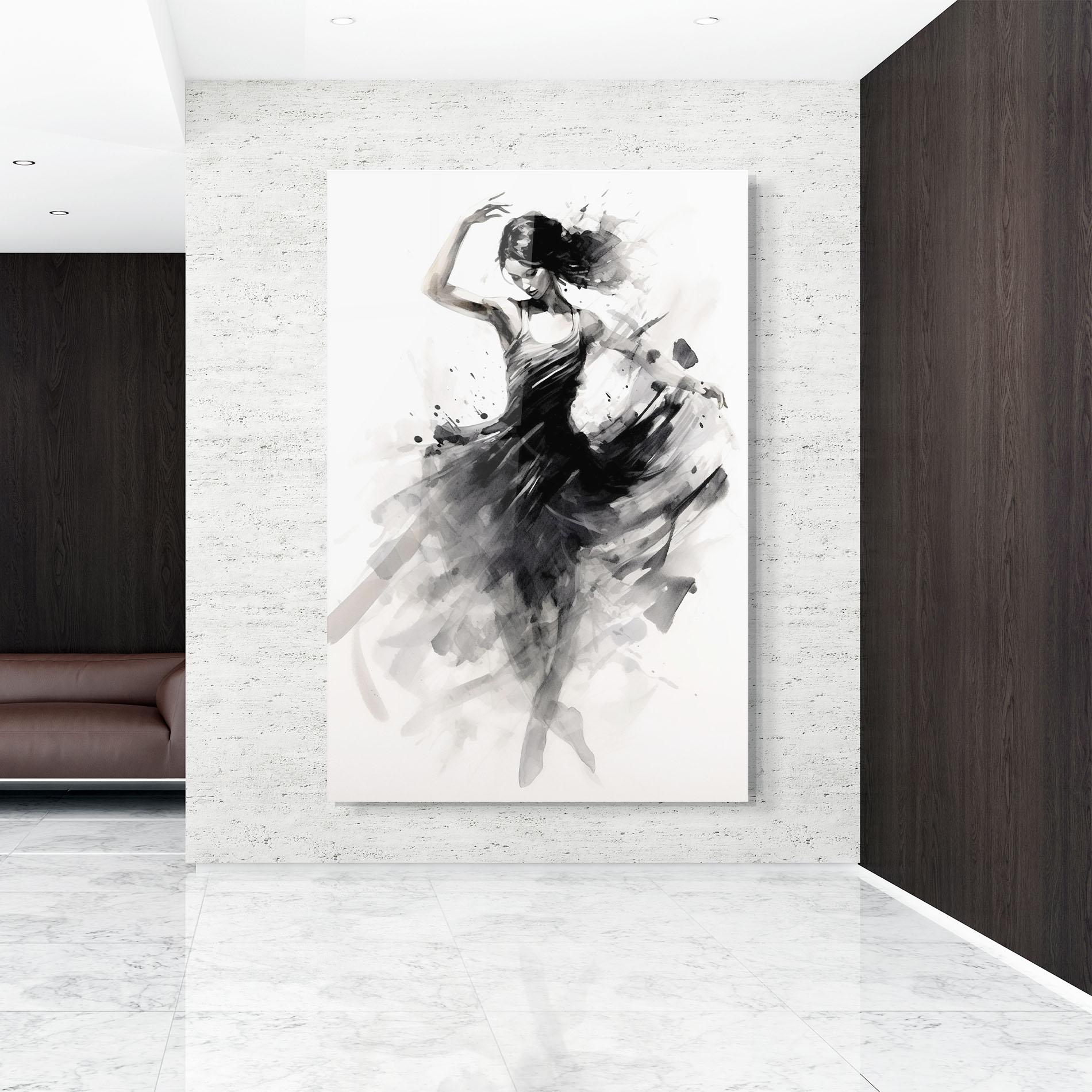 Obraz na Szkle Dancing Woman mockup 9