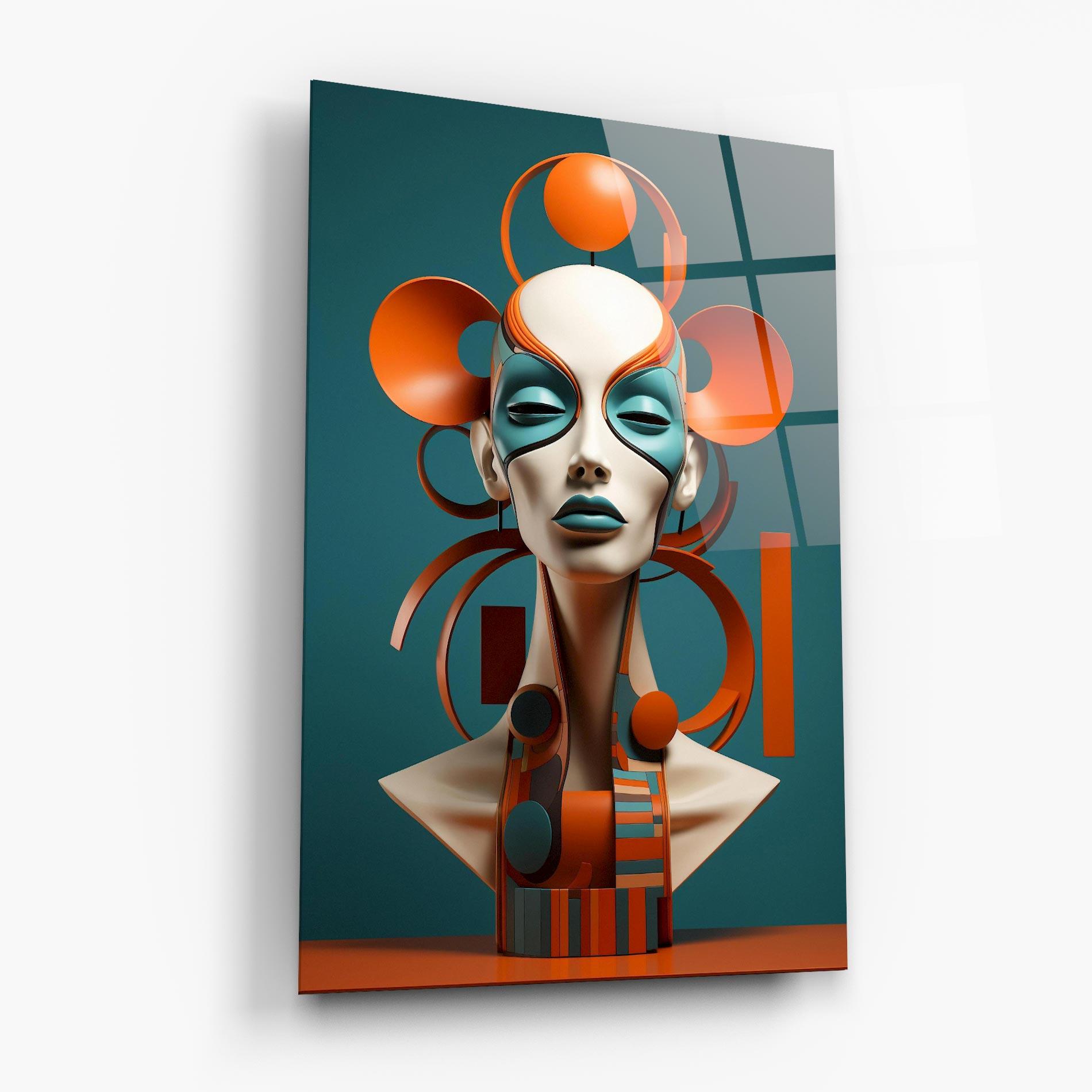 Obraz na Szkle Interesting Woman Concept mockup 6