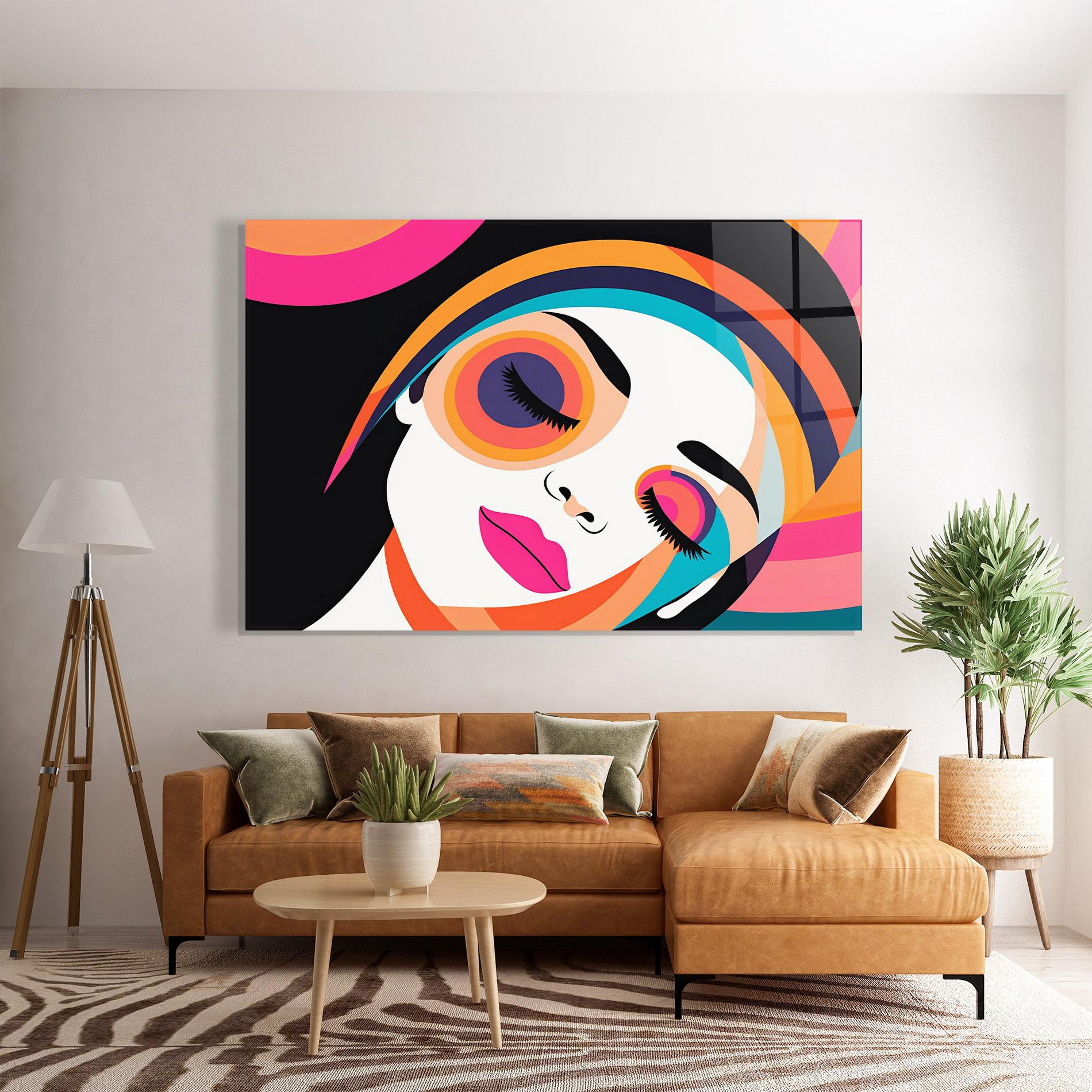 Obraz na Szkle Hypnotic Dreams mockup 7