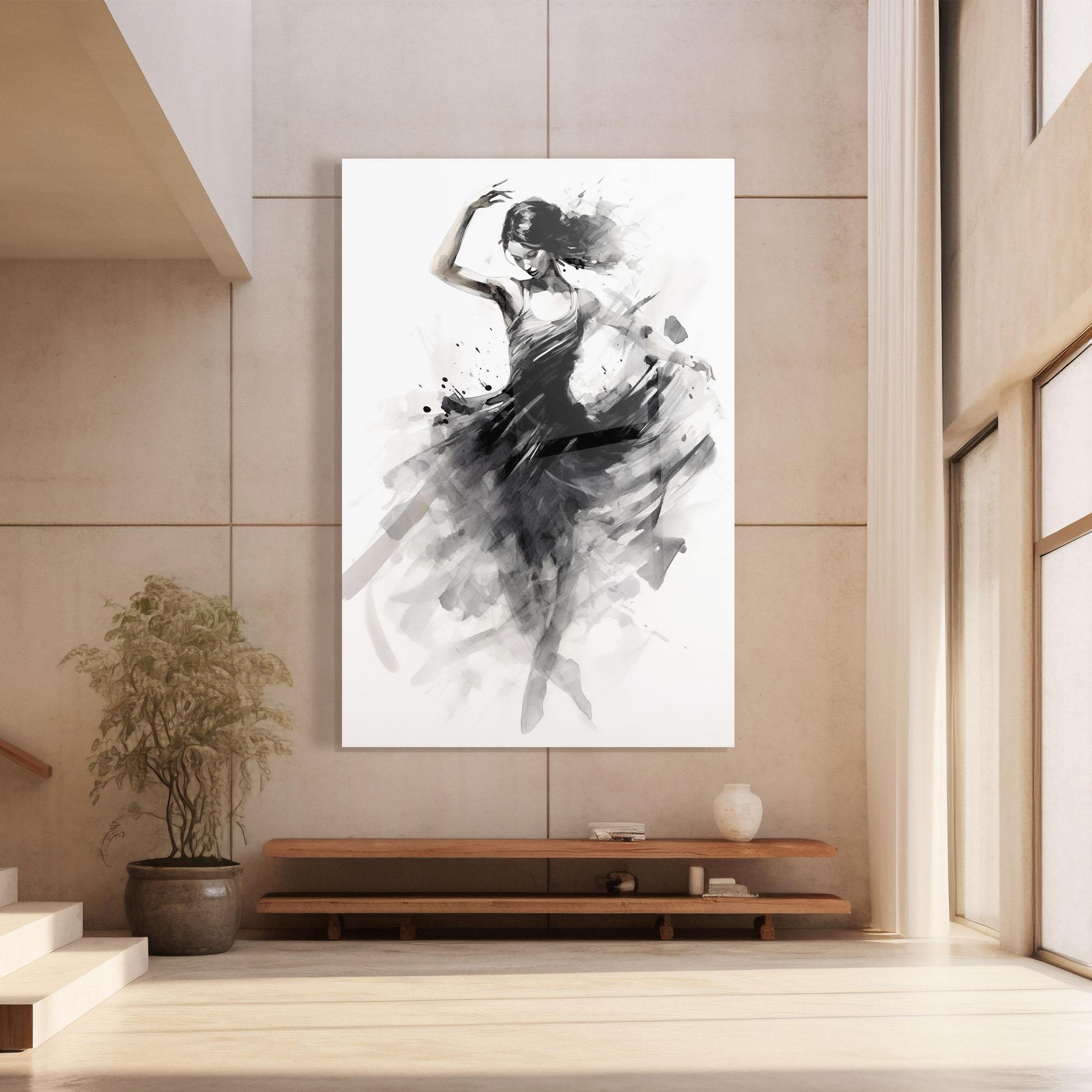 Obraz na Szkle Dancing Woman mockup 8