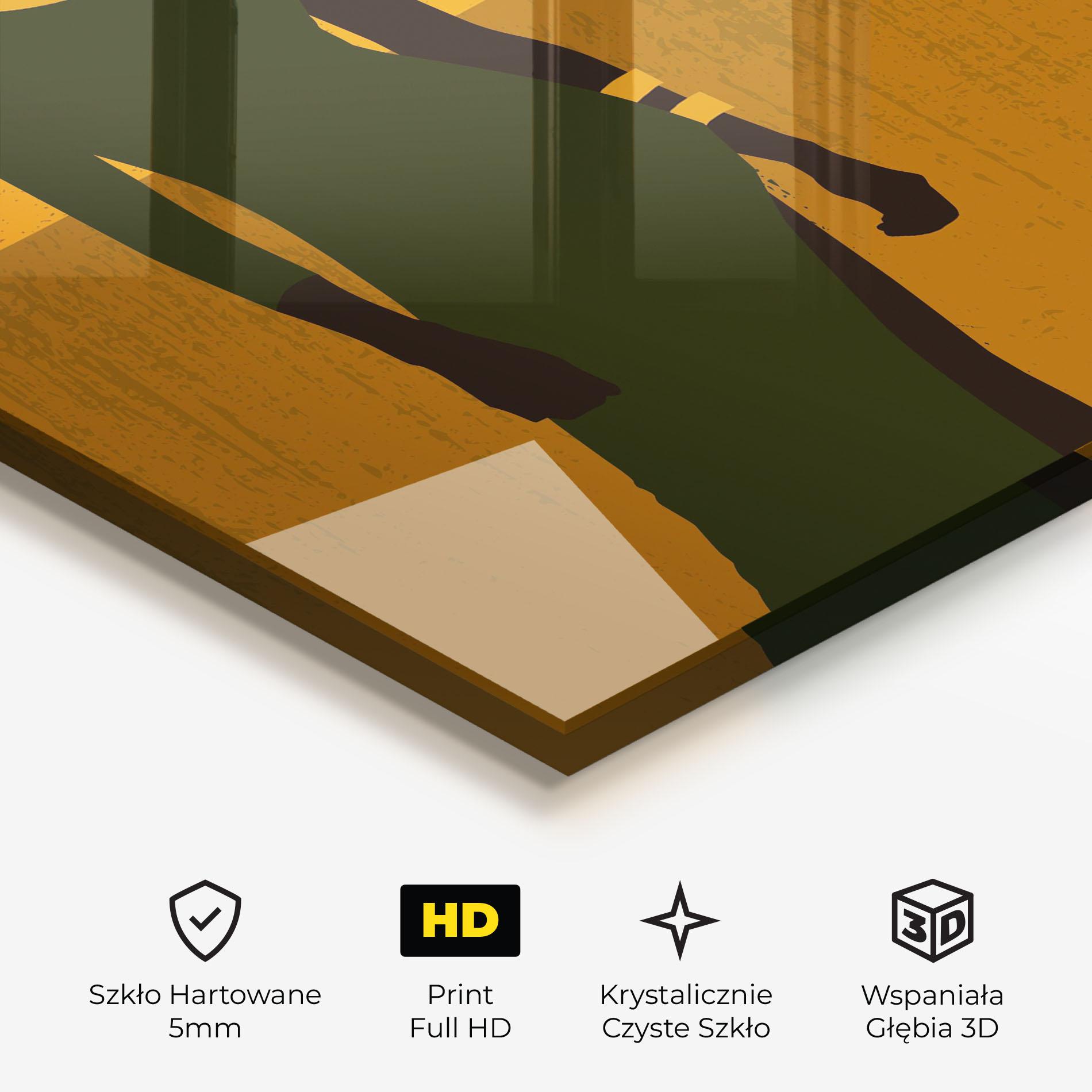 Obraz na Szkle African Dress mockup 3