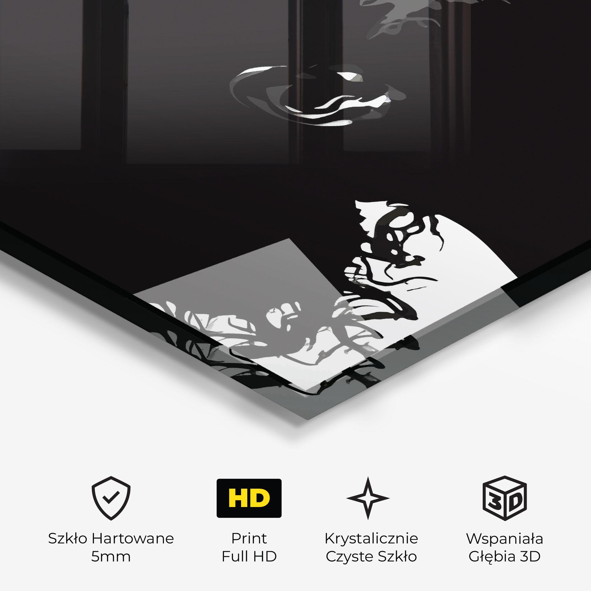 Obraz na Szkle Black African Woman mockup 3