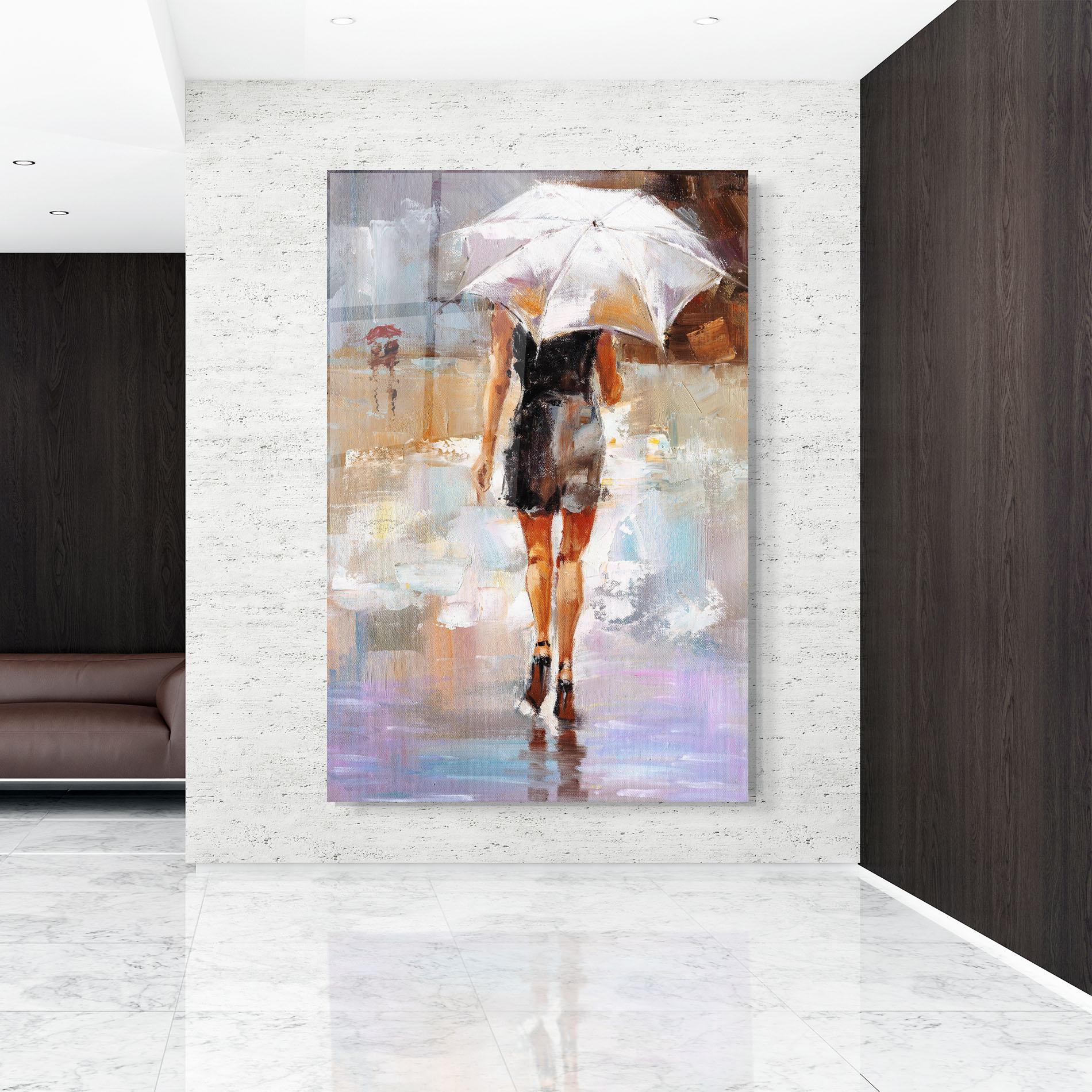 Obraz na Szkle Fashion Lady mockup 9