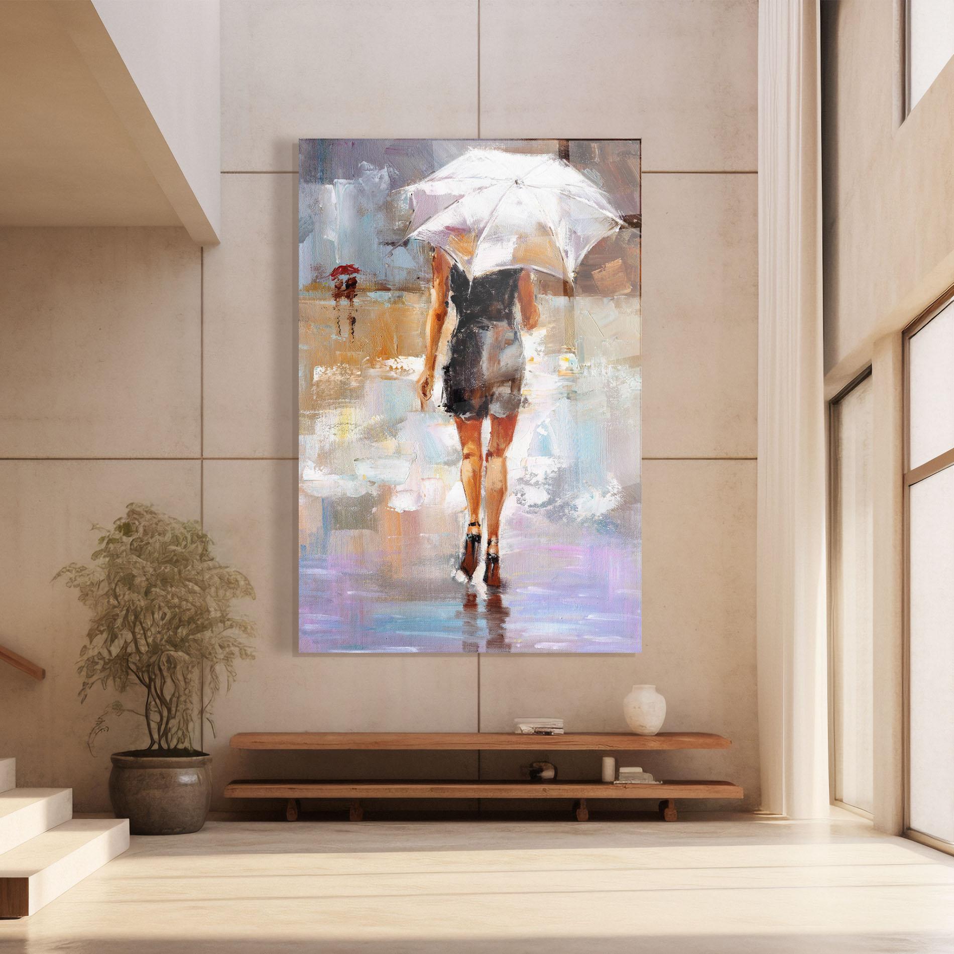 Obraz na Szkle Fashion Lady mockup 8