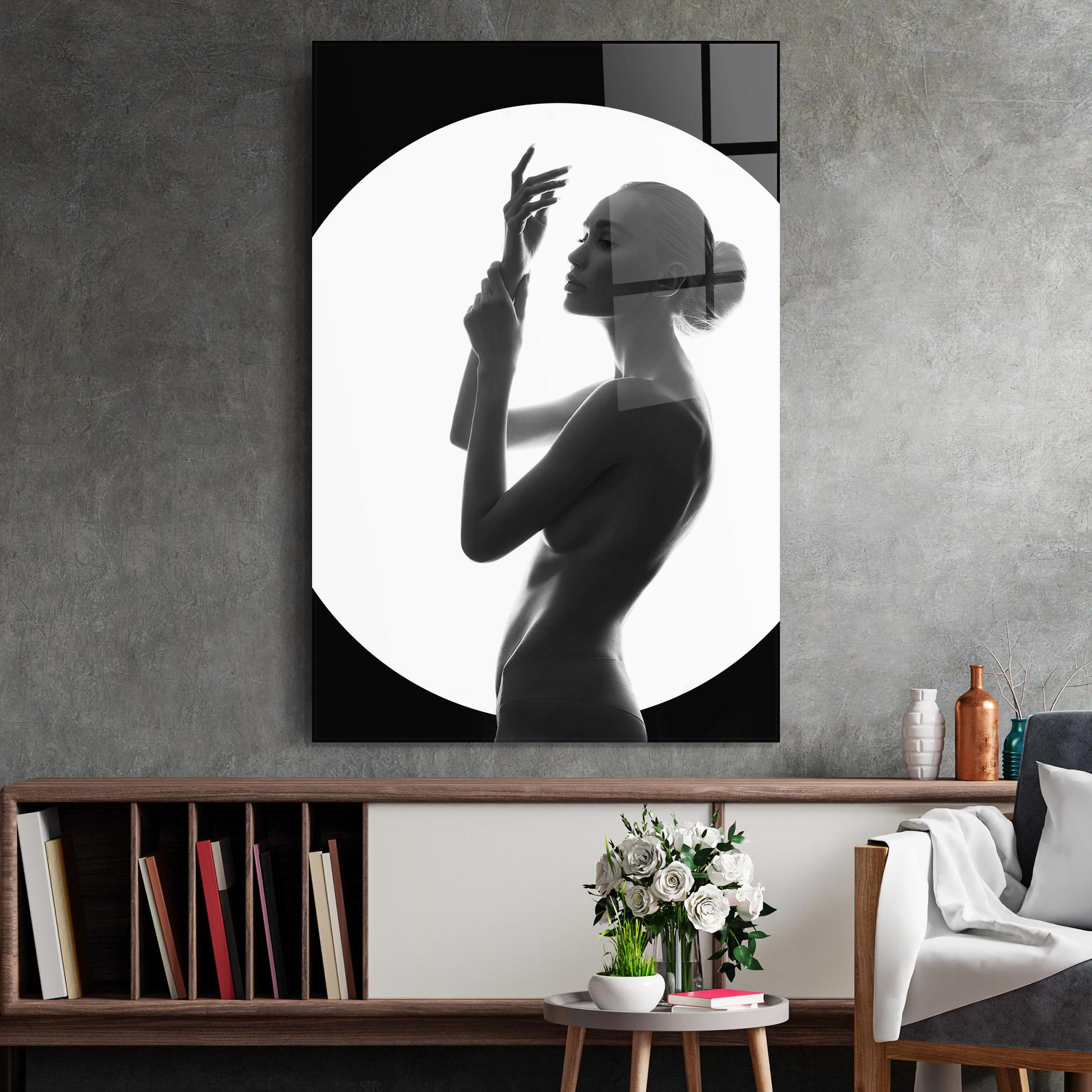 Obraz na Szkle Body Figure mockup 2