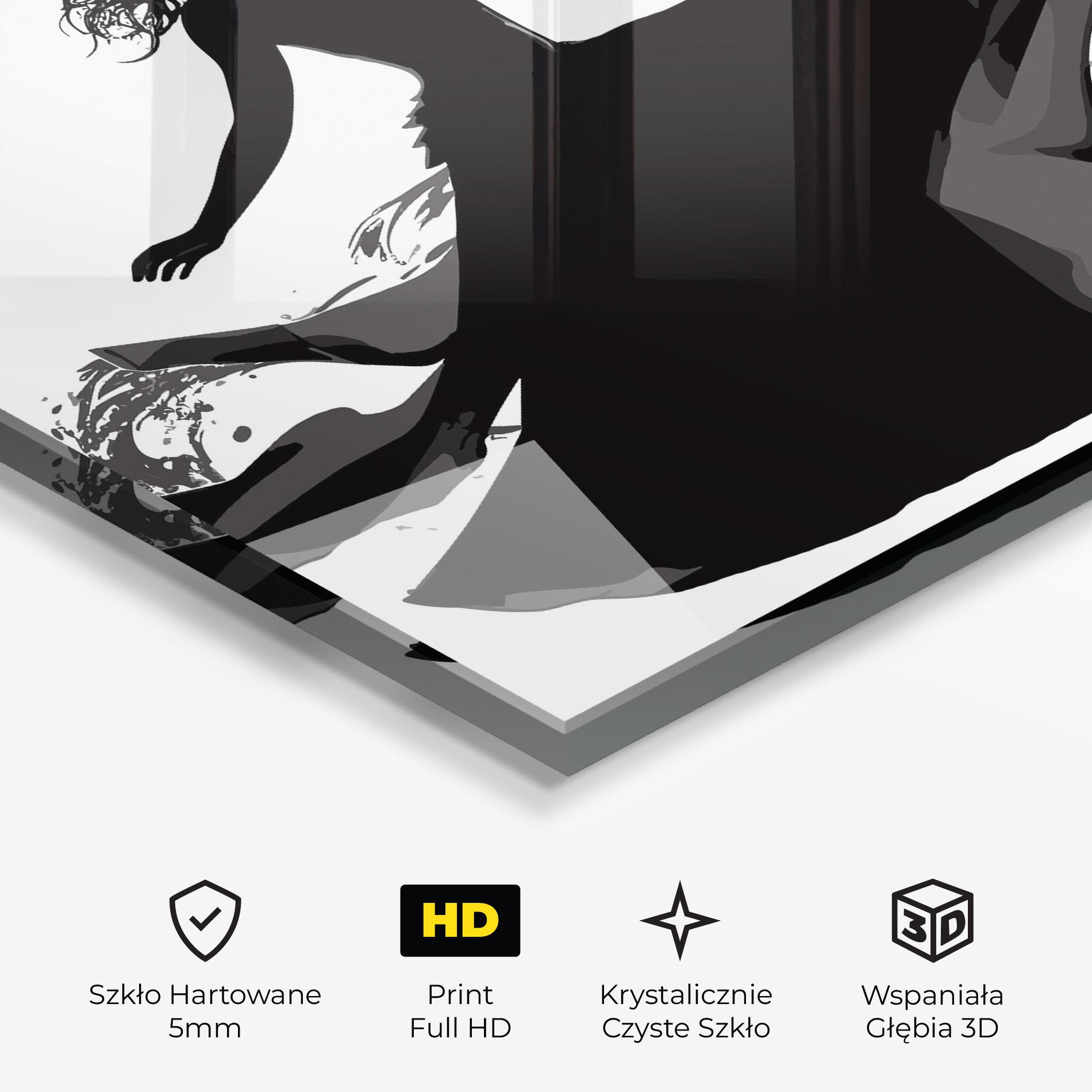 Obraz na Szkle Dress Jump mockup 3