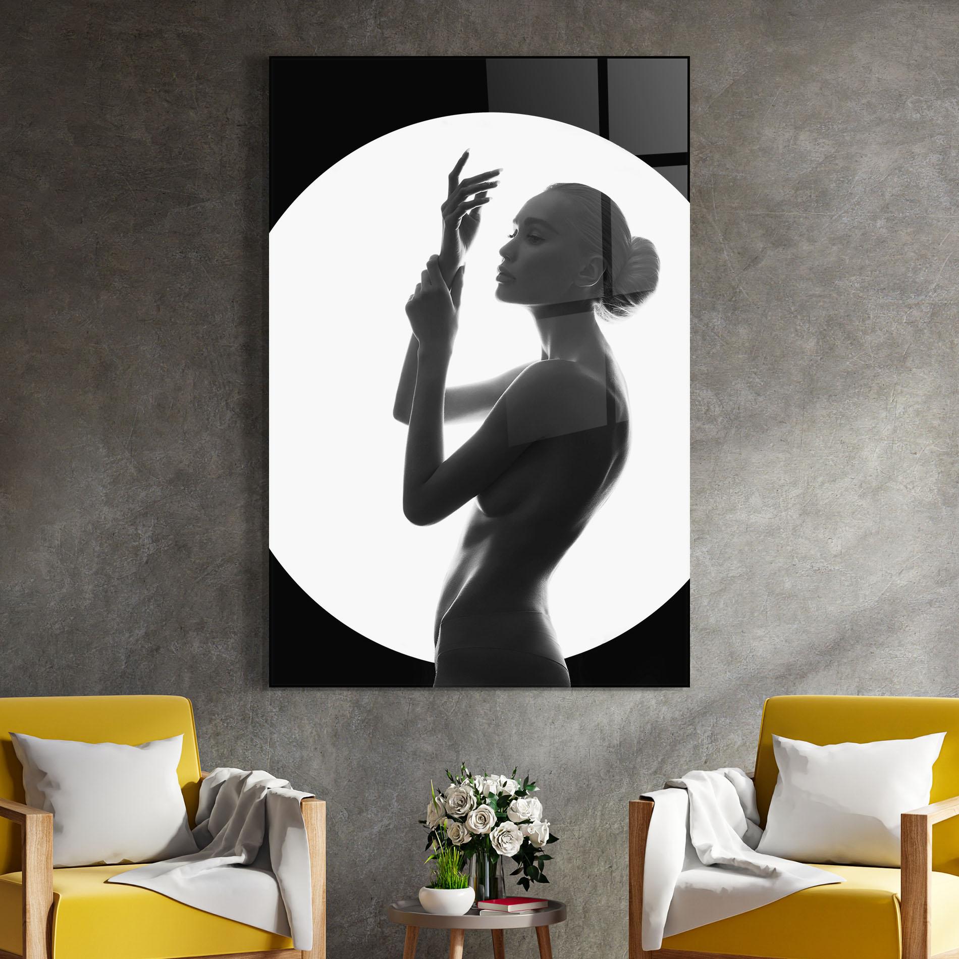 Obraz na Szkle Body Figure mockup 4