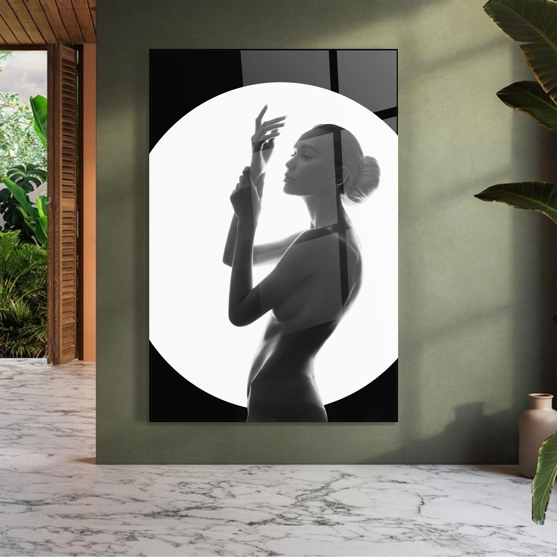 Obraz na Szkle Body Figure mockup 7