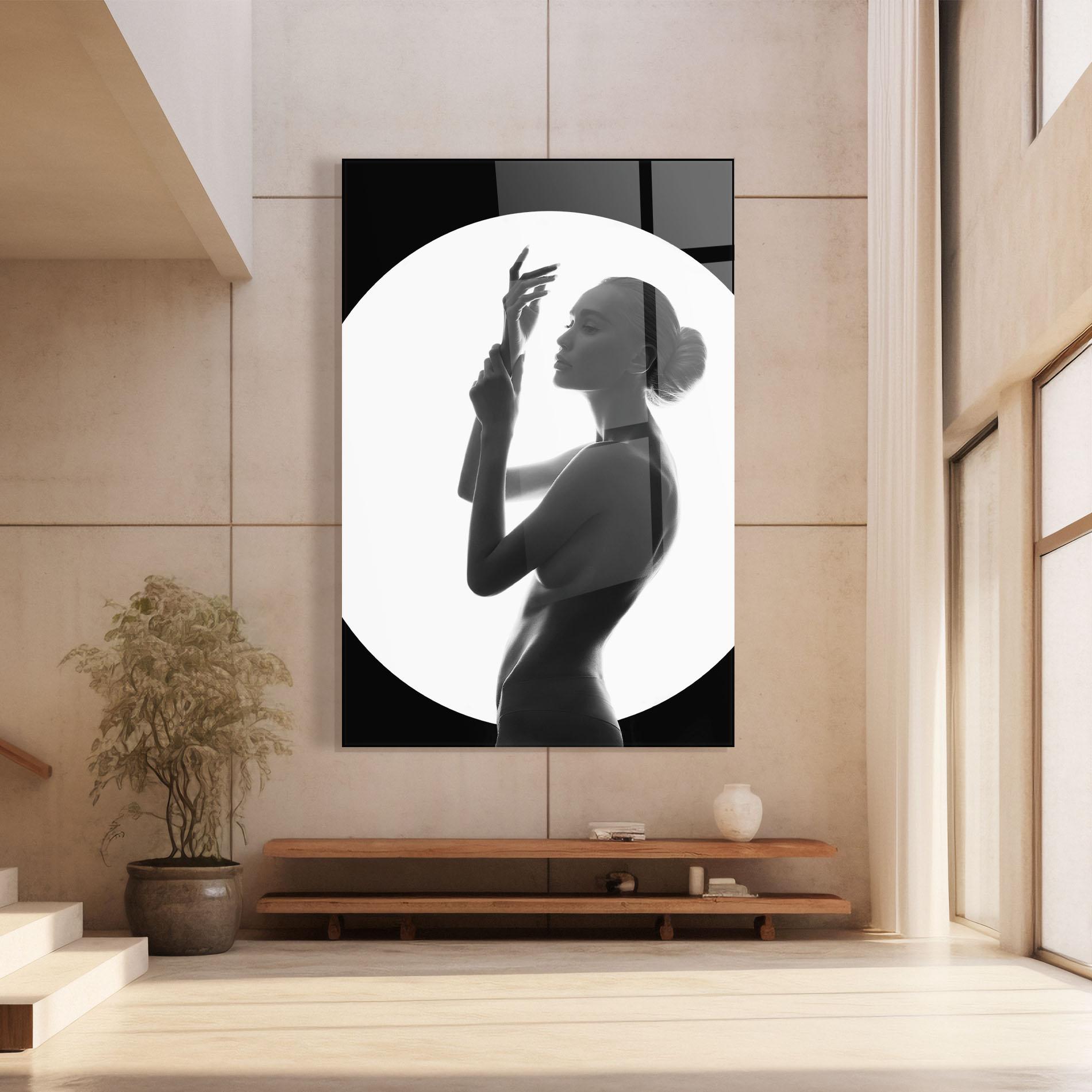 Obraz na Szkle Body Figure mockup 8