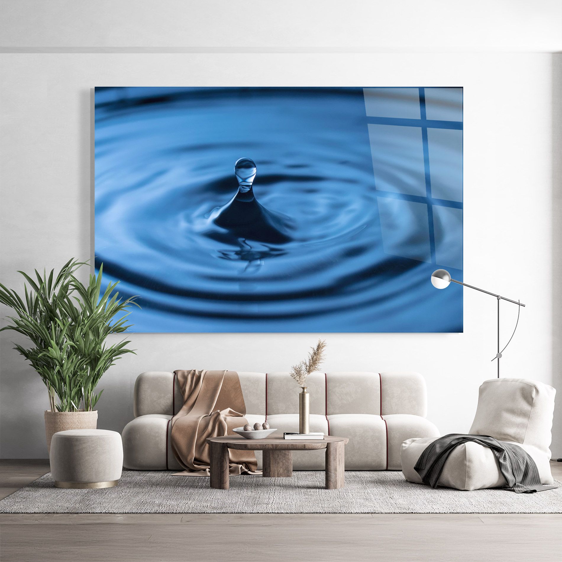 Blue Small Drop mockup 9