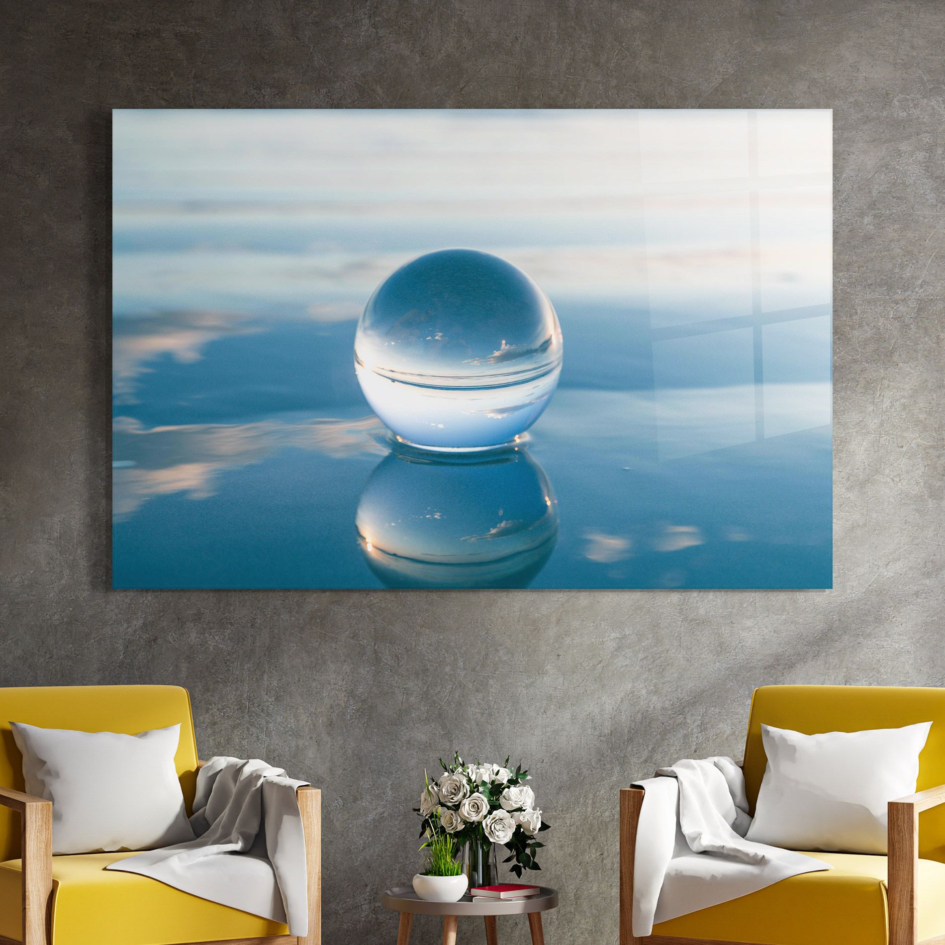 Crystal Ball Reflecting mockup 4