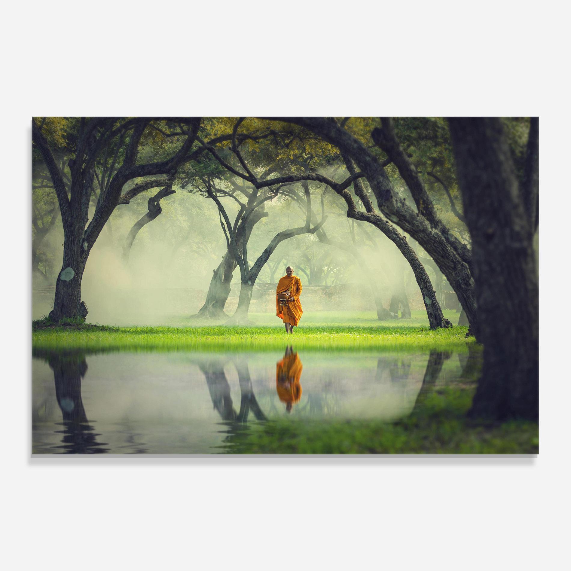 Obraz na Szkle Buddha Nature mockup 0