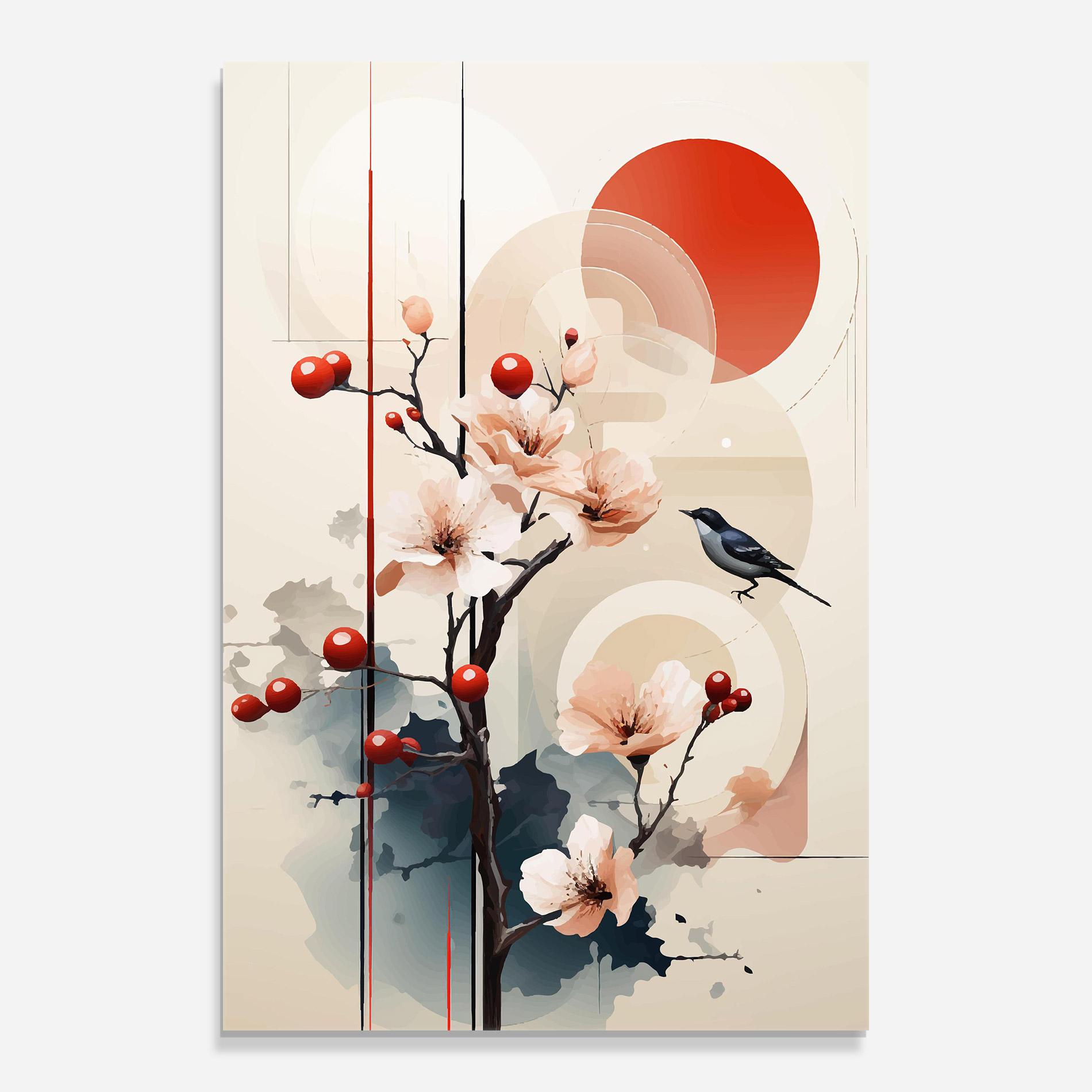 Obraz na Szkle Cream Nature mockup 0