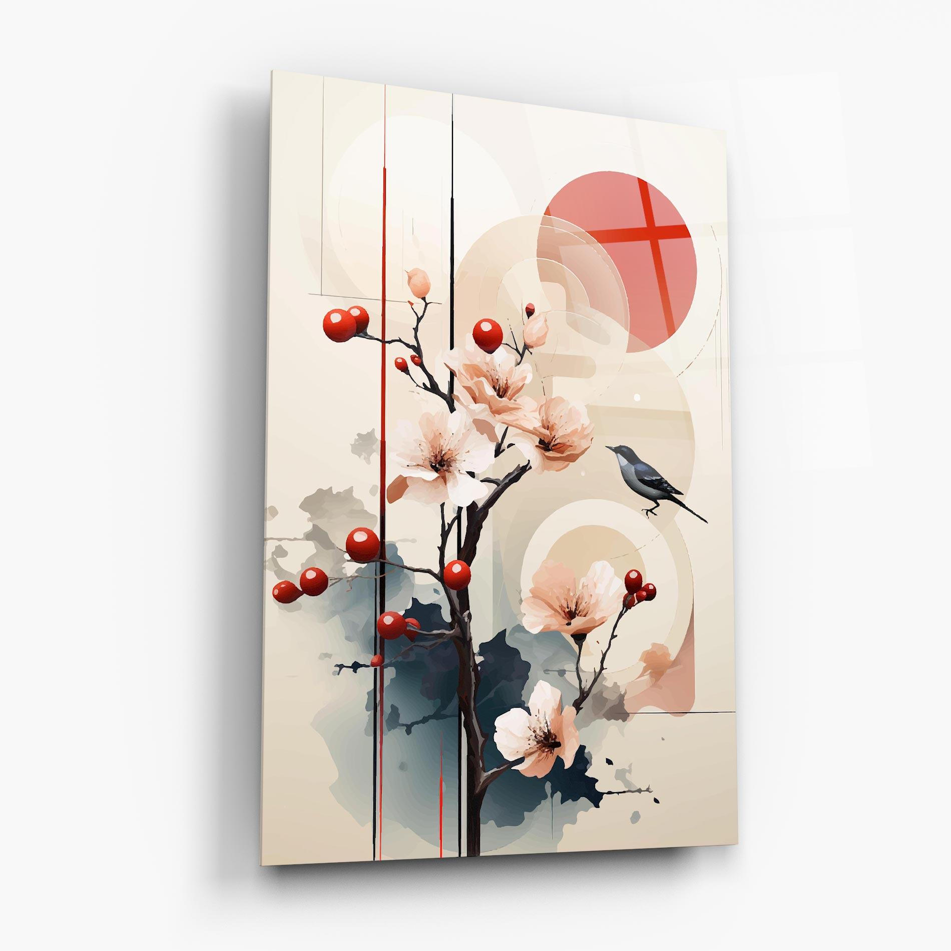 Obraz na Szkle Cream Nature mockup 6