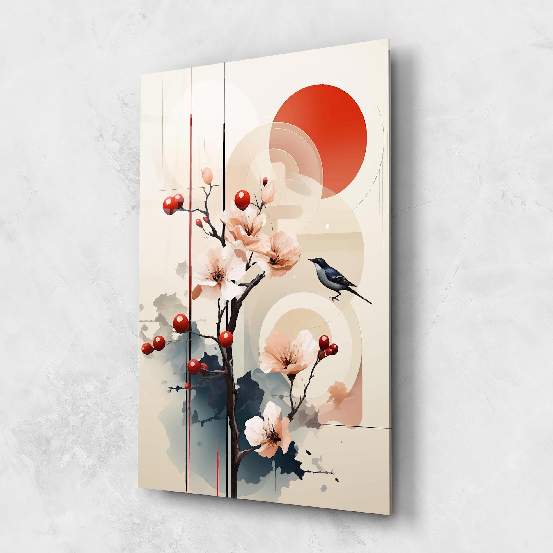 Obraz na Szkle Cream Nature mockup 1