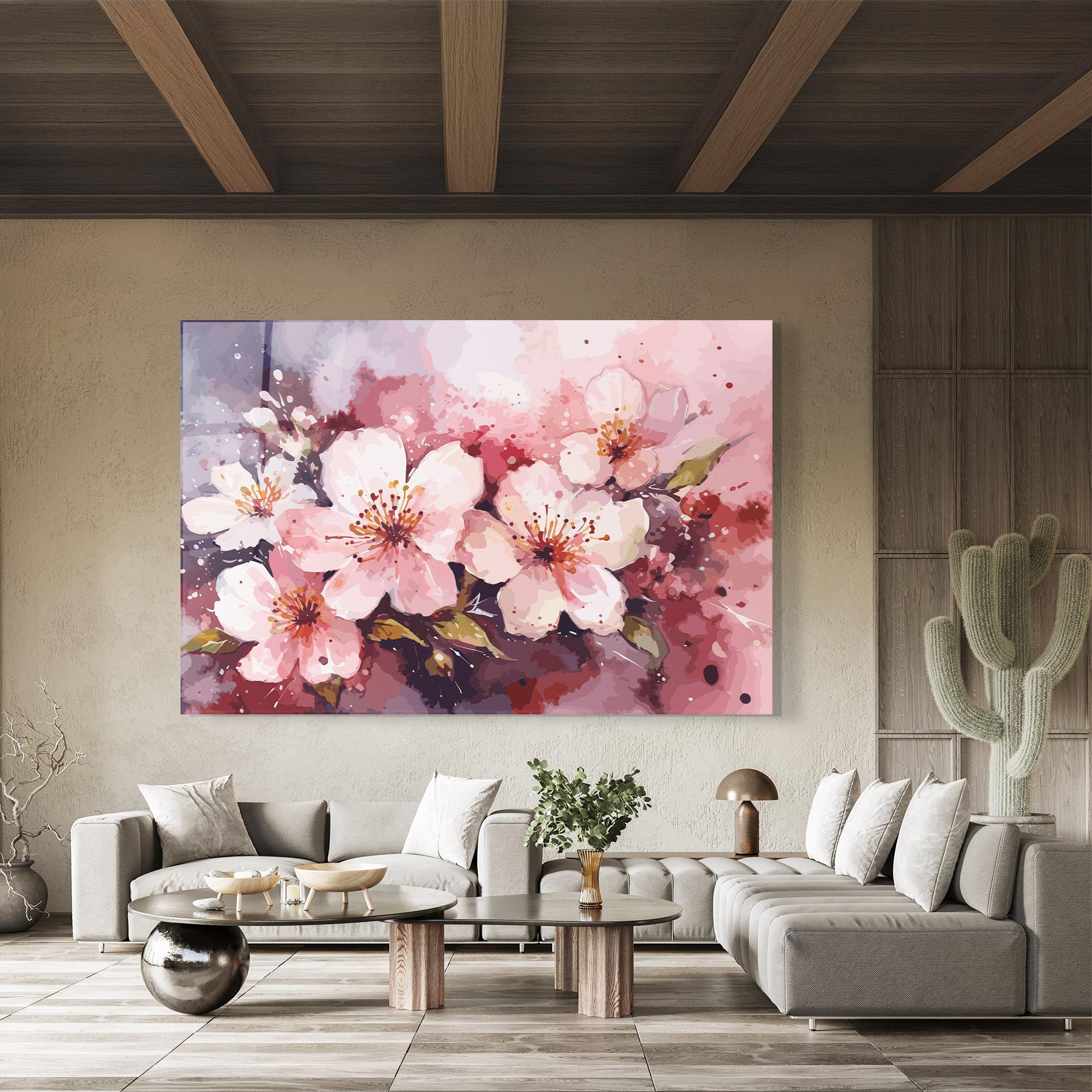 Obraz na Szkle Beautiful Nature Art mockup 8