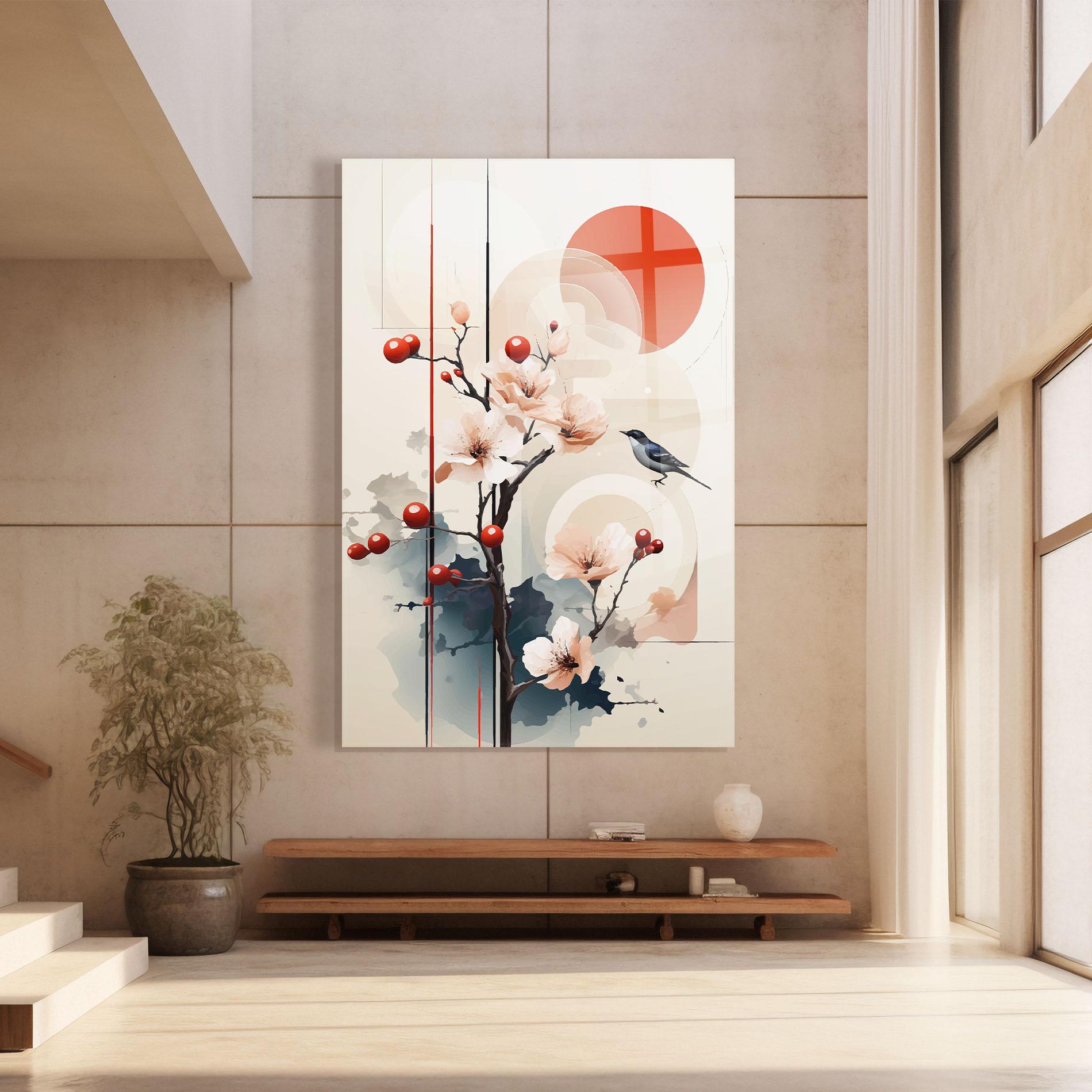 Obraz na Szkle Cream Nature mockup 8