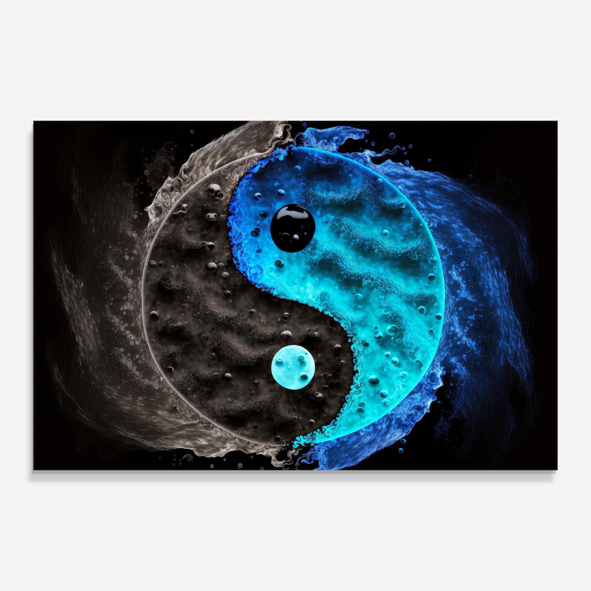 Blue Water Yinyang mockup 0