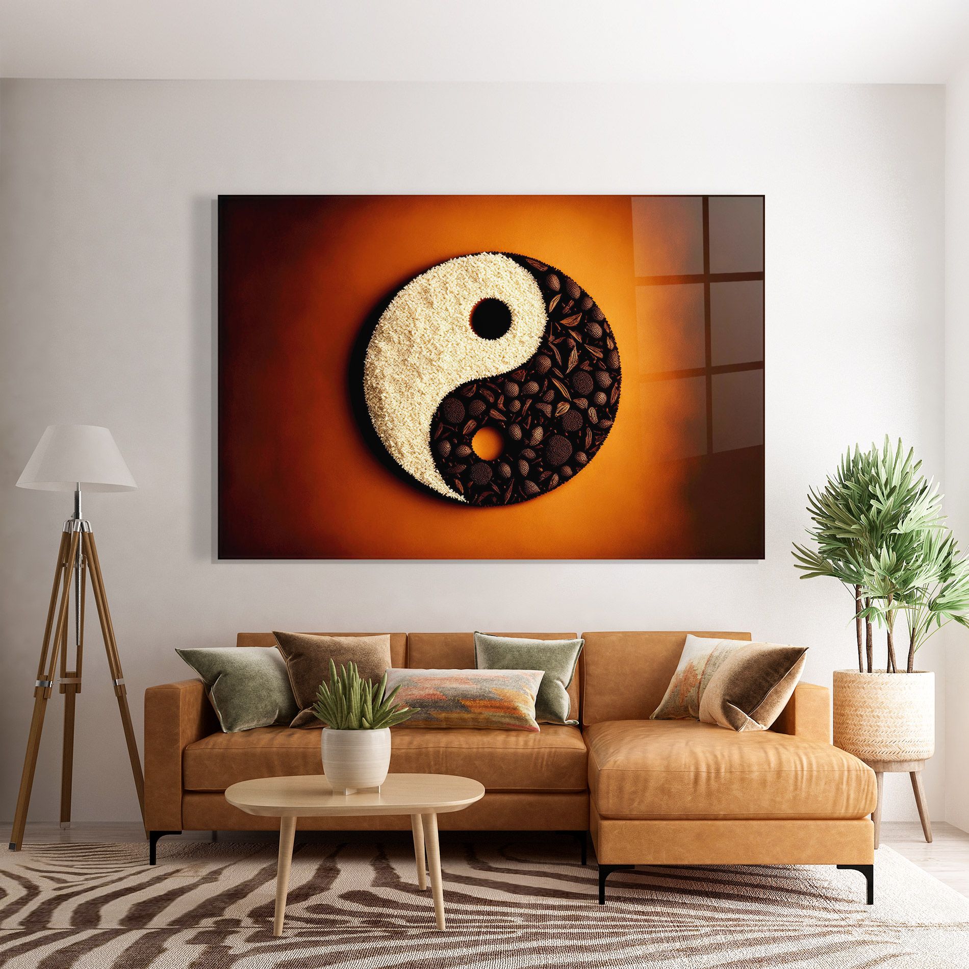Coffee Yinyang mockup 7