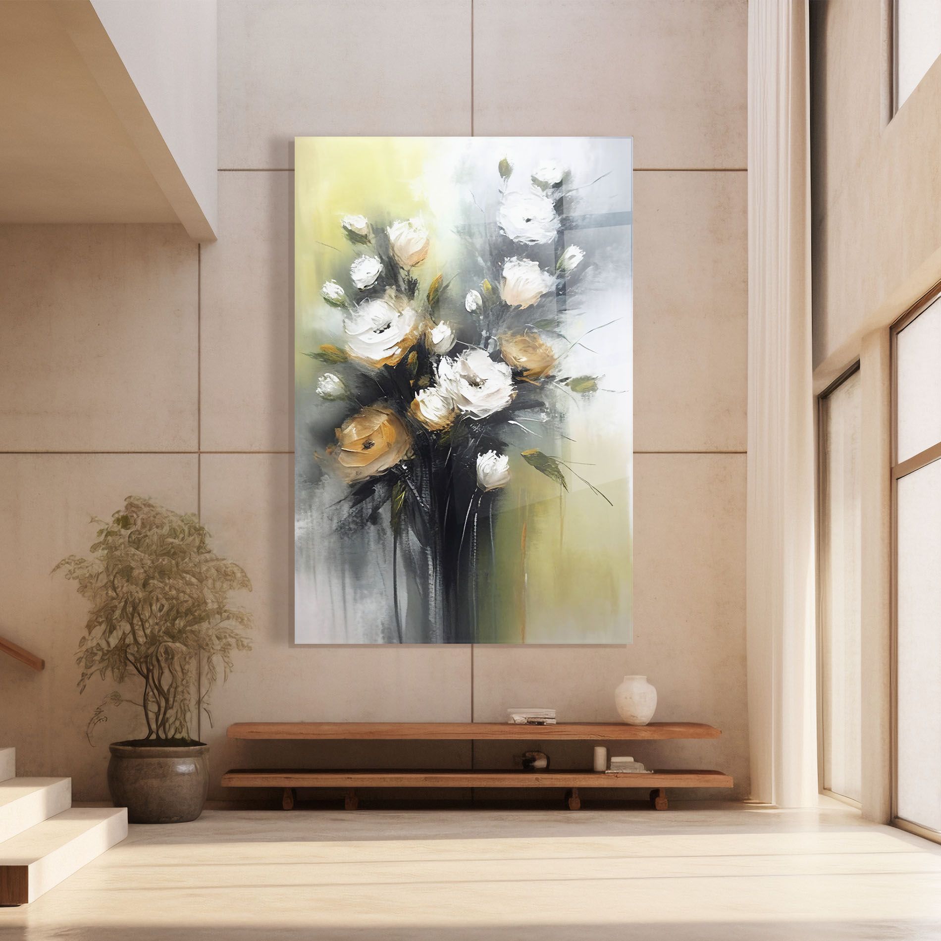 Bouquet Painting mockup 8