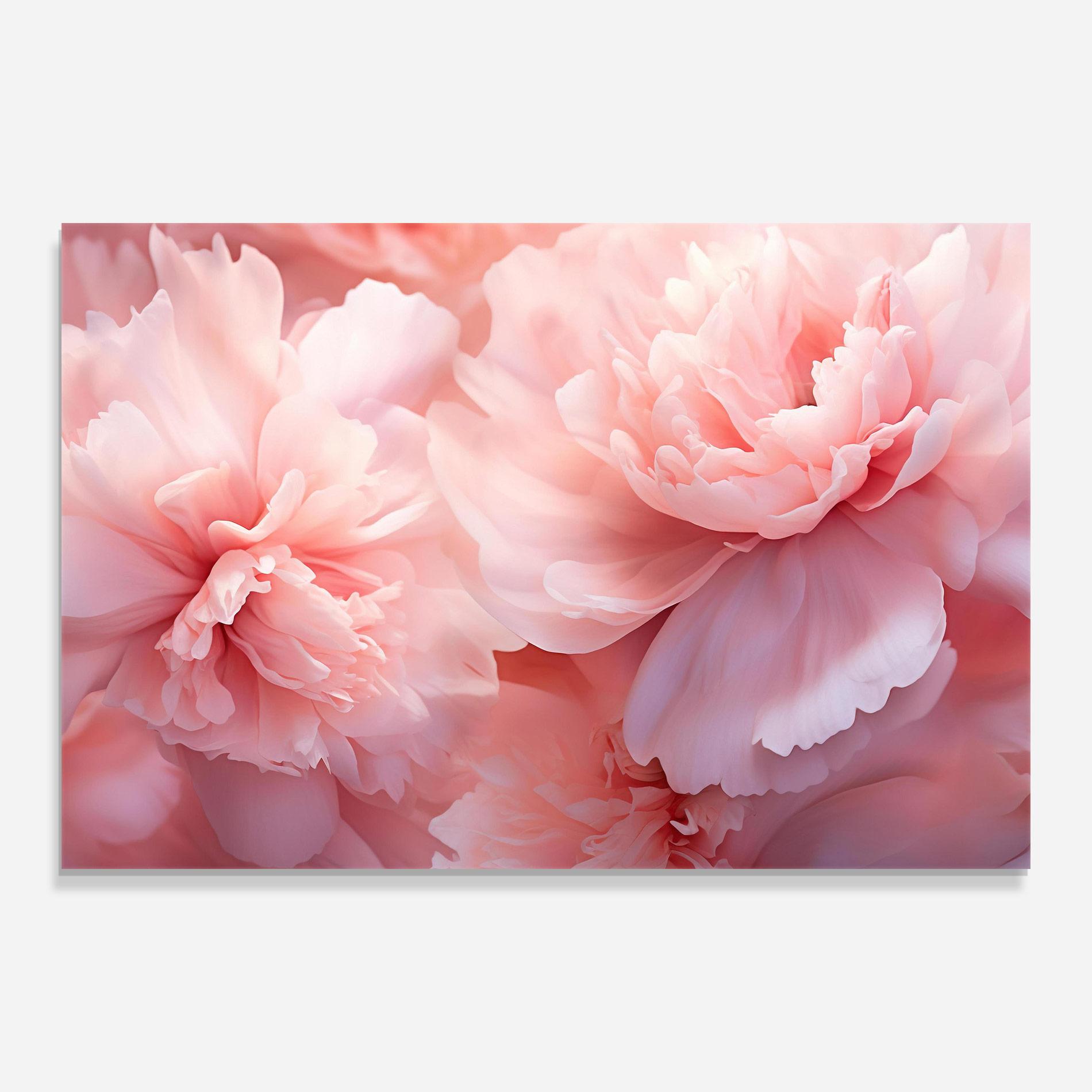 Obraz na Szkle Close Up Dreamy Peony mockup 0