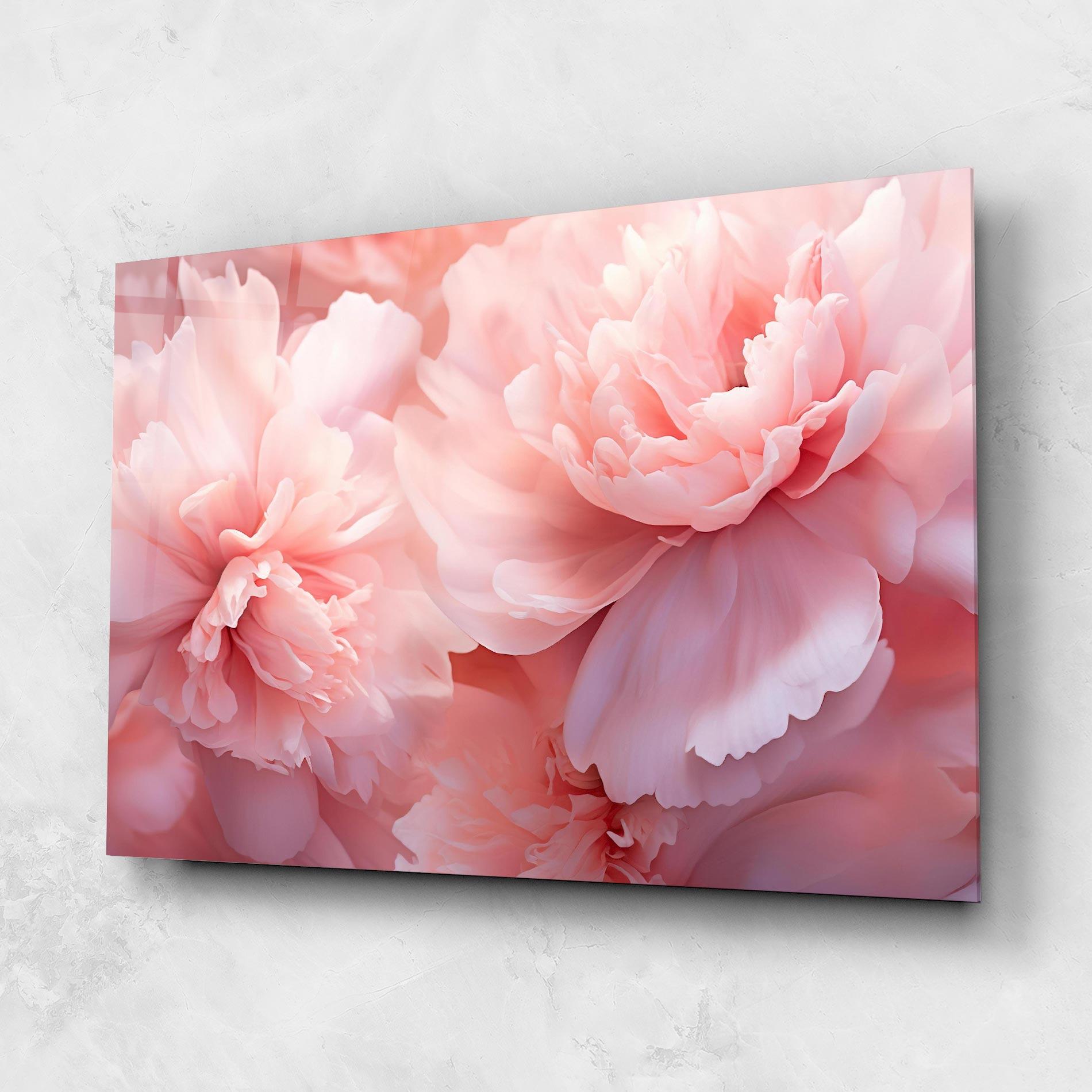 Obraz na Szkle Close Up Dreamy Peony mockup 1