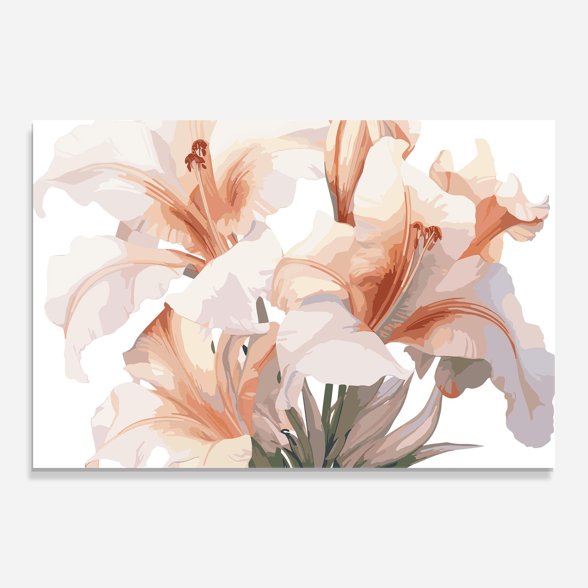 Obraz na Szkle Light Pink Lily mockup 0