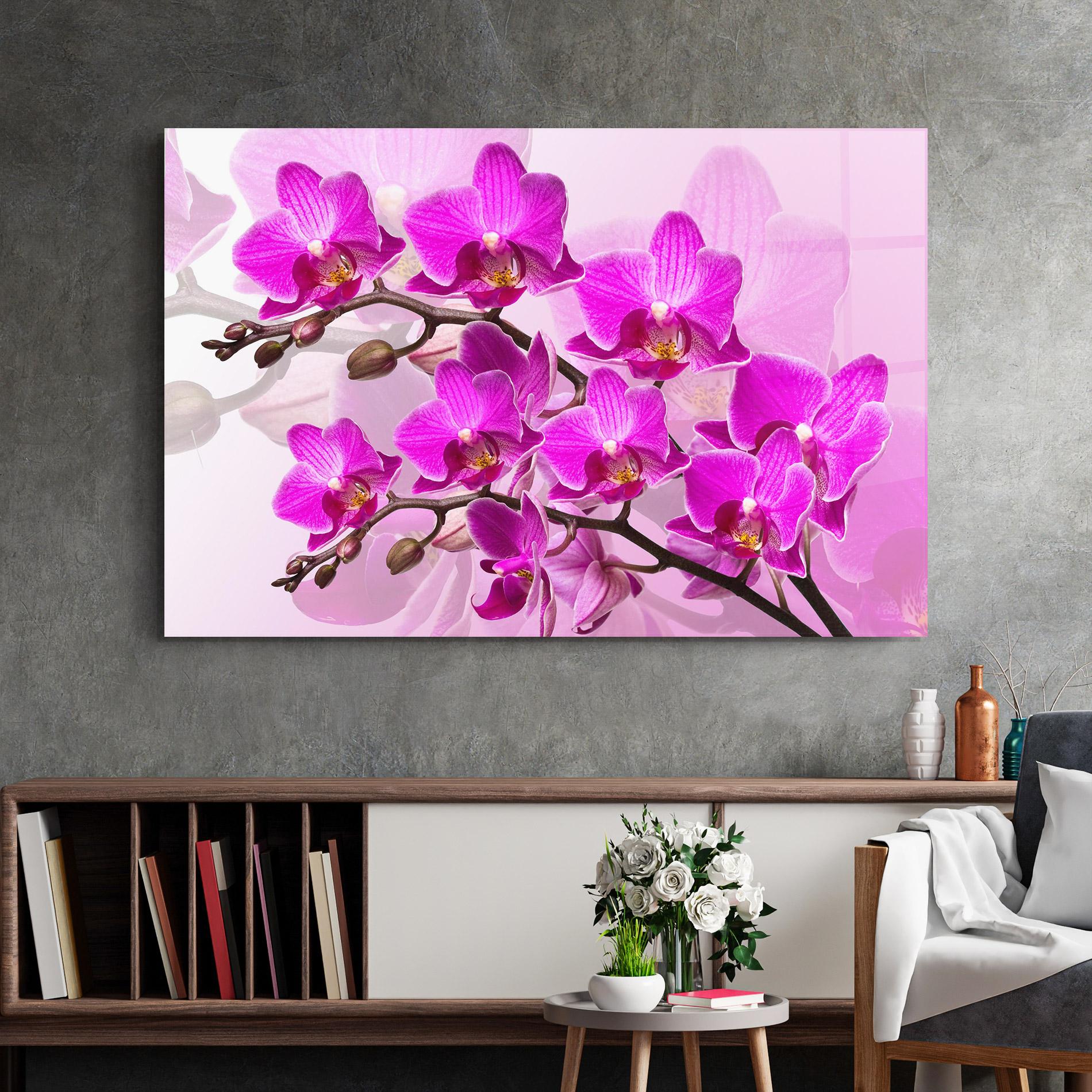 Obraz na Szkle Flori Roz mockup 2