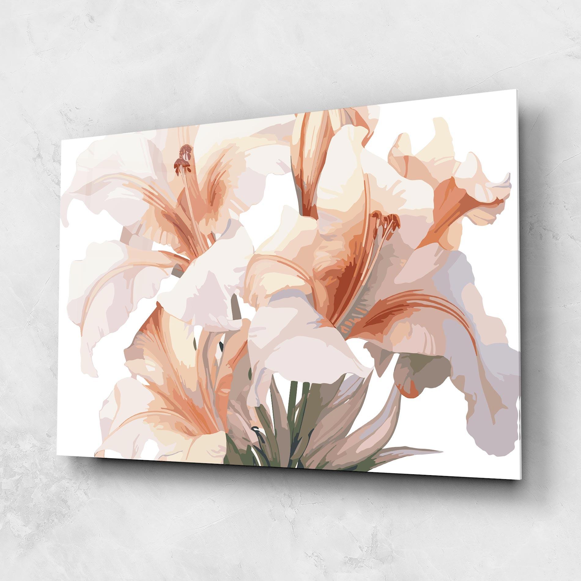Obraz na Szkle Light Pink Lily mockup 1
