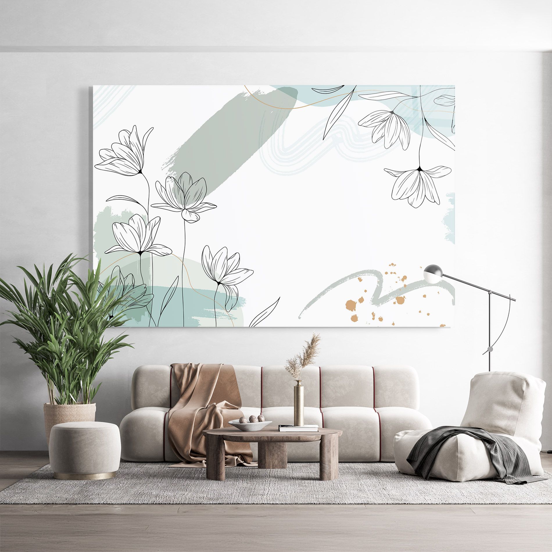 Black Blue Line mockup 9