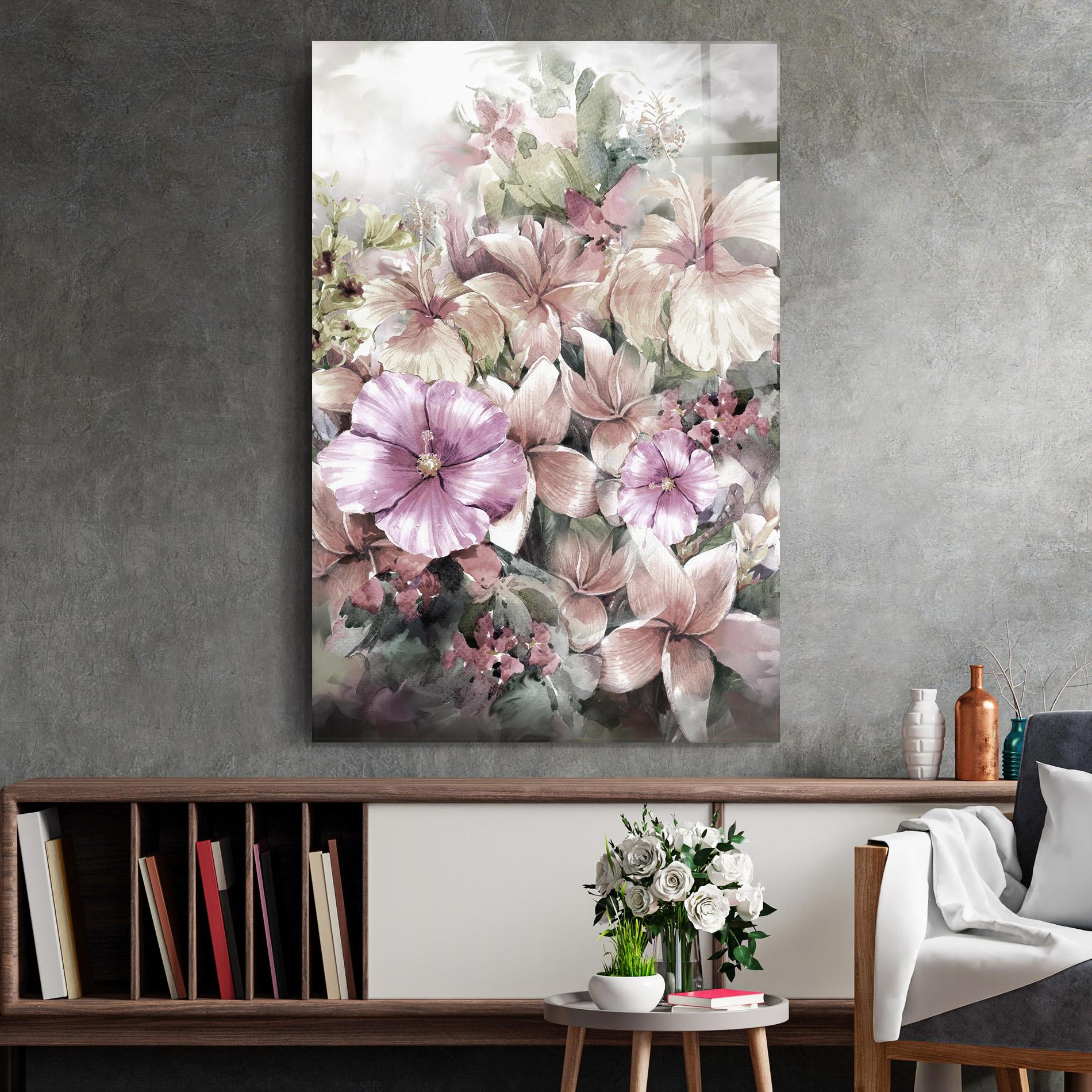 Obraz na Szkle Contrastul De Flori mockup 2