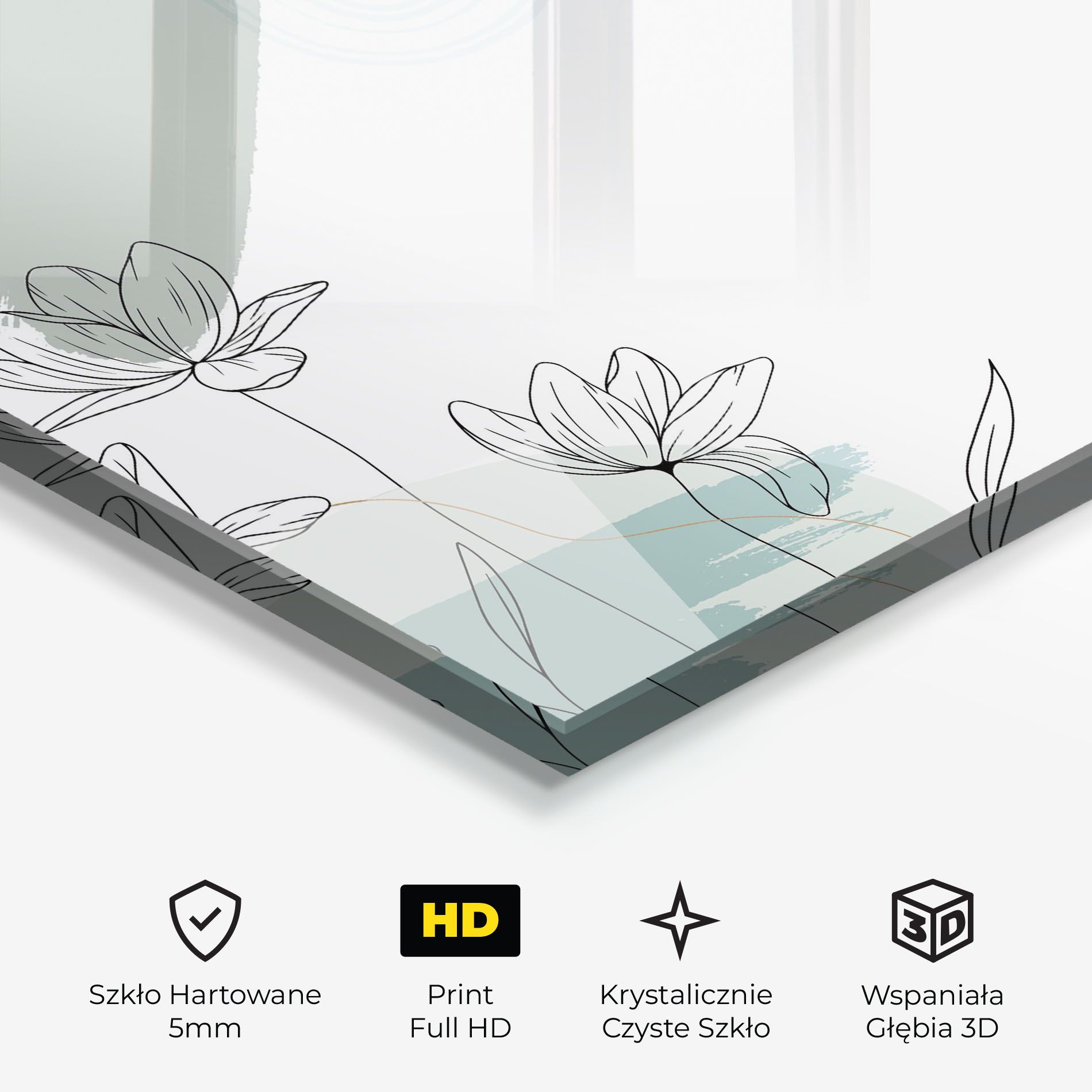 Black Blue Line mockup 3