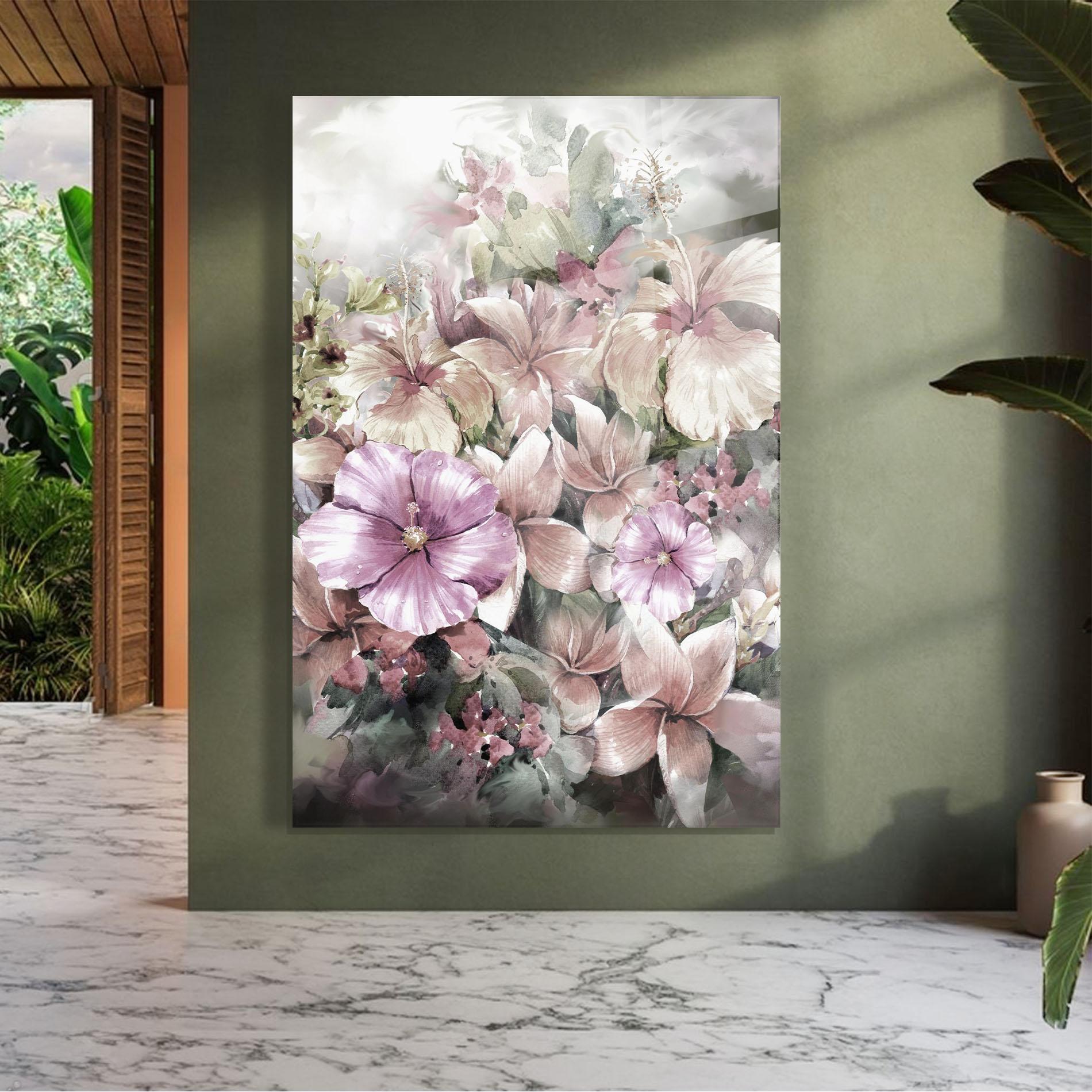 Obraz na Szkle Contrastul De Flori mockup 7