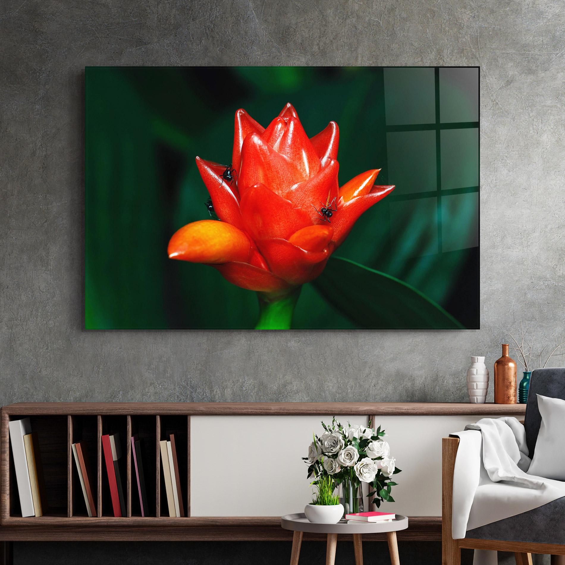 Obraz na Szkle Cool Orange Exotic mockup 2