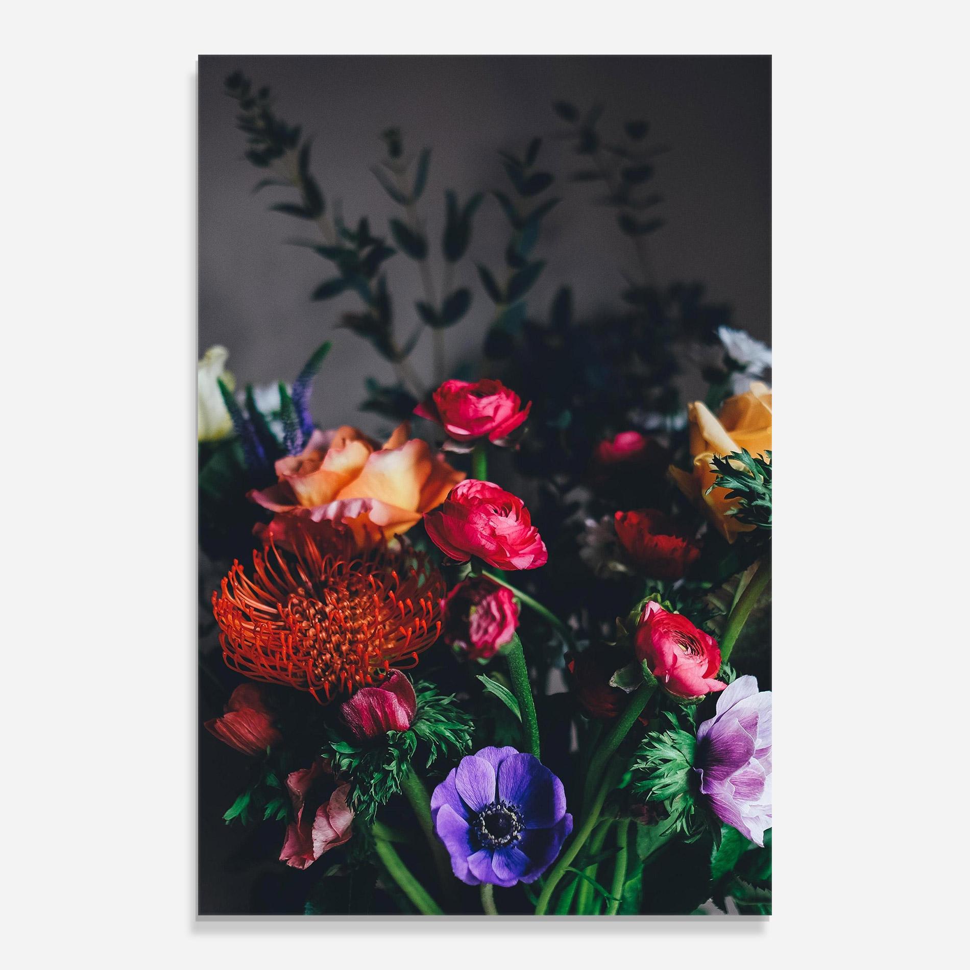 Obraz na Szkle Flower Garden mockup 0