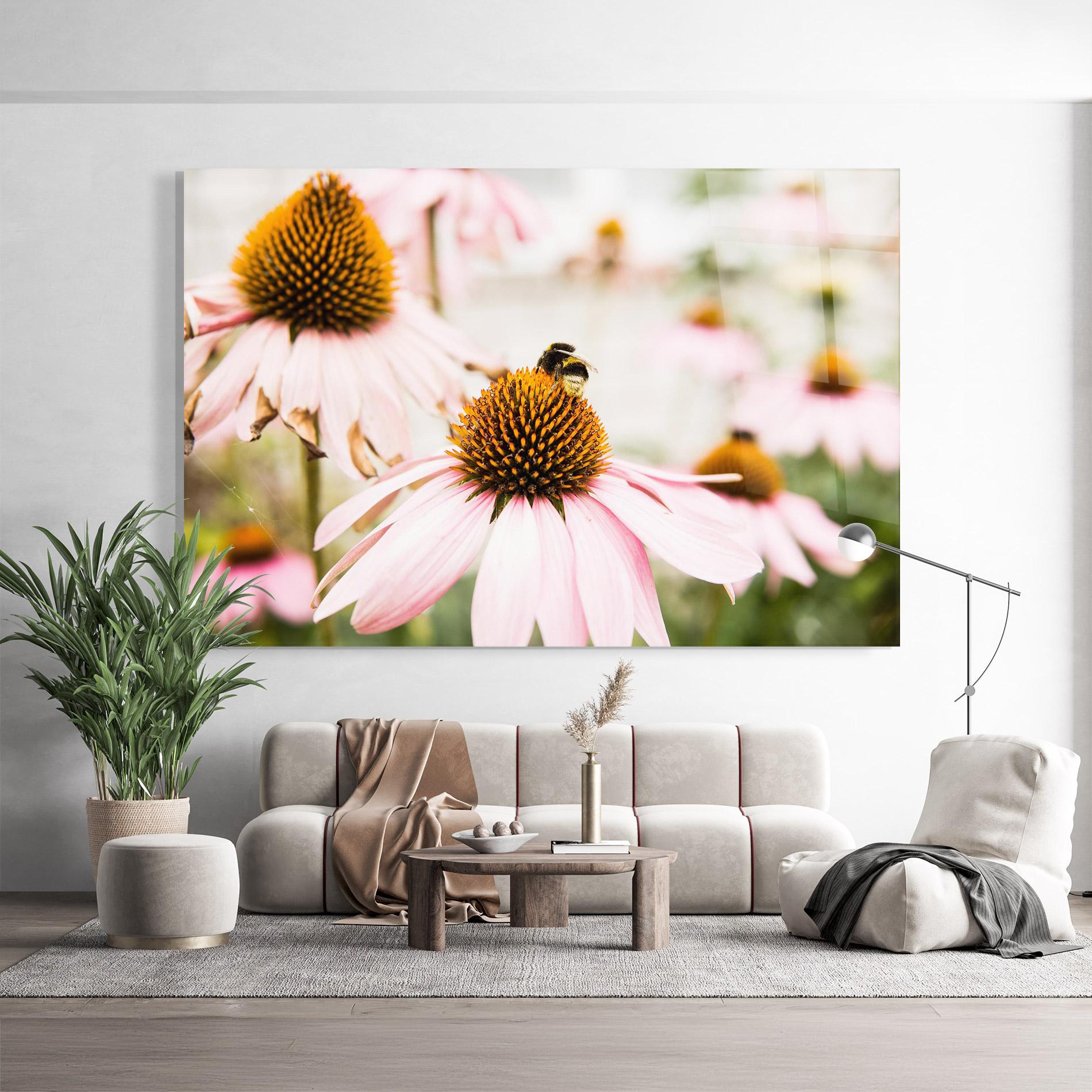 Obraz na Szkle Daylight Flower mockup 9