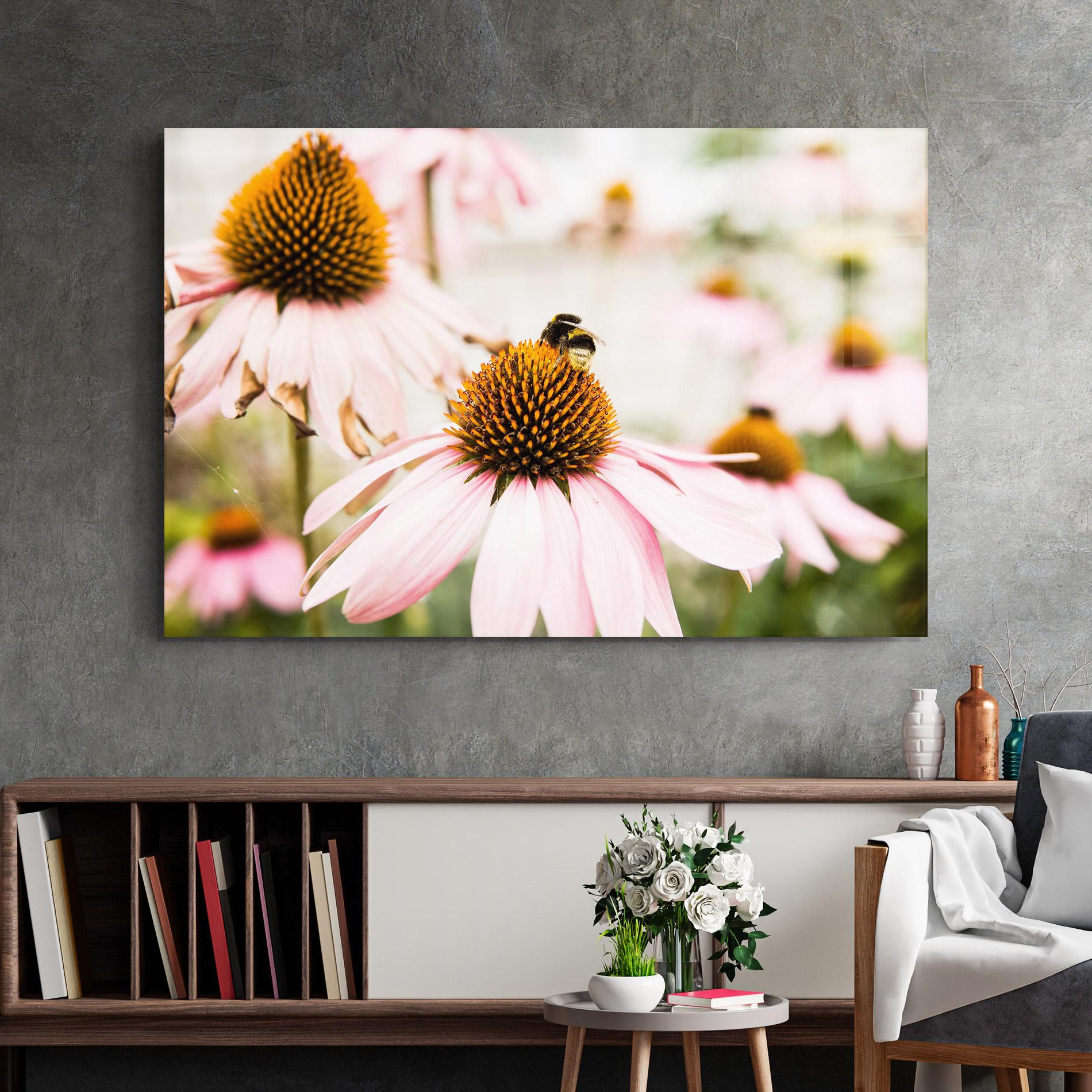 Obraz na Szkle Daylight Flower mockup 2