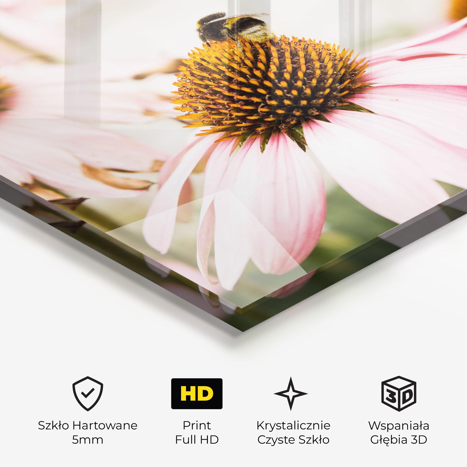 Obraz na Szkle Daylight Flower mockup 3