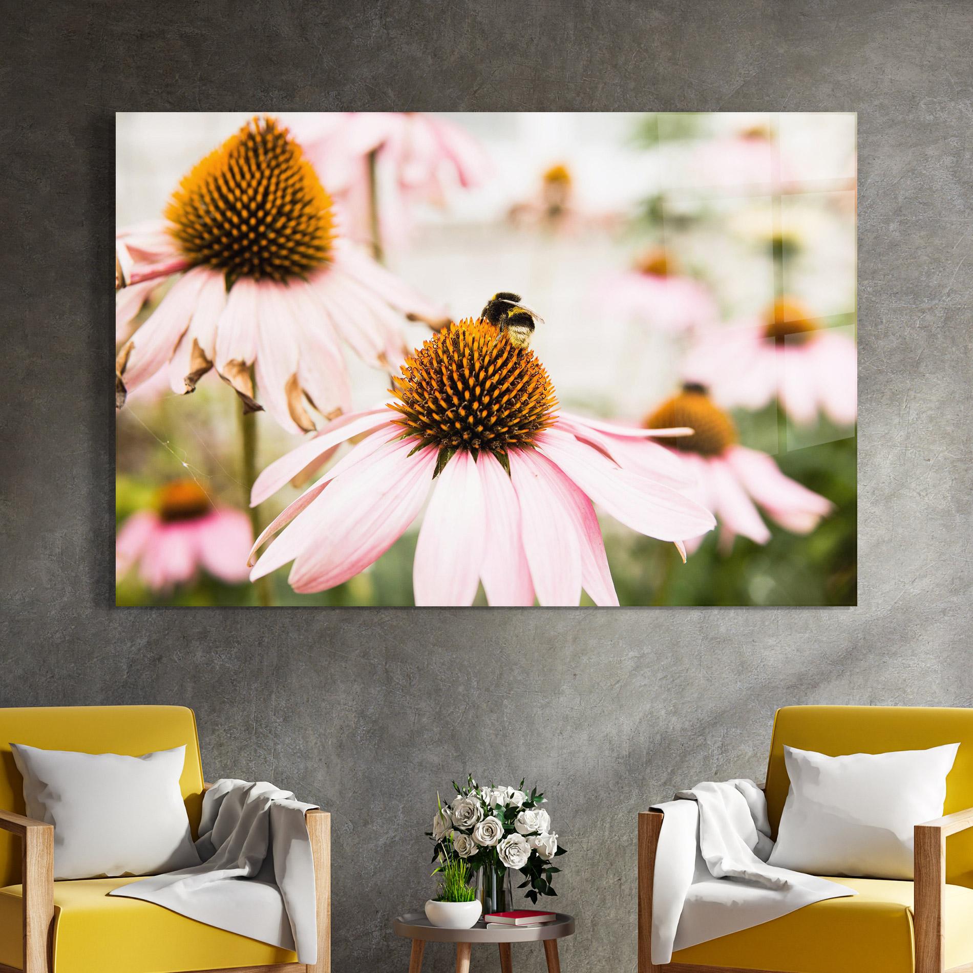 Obraz na Szkle Daylight Flower mockup 4