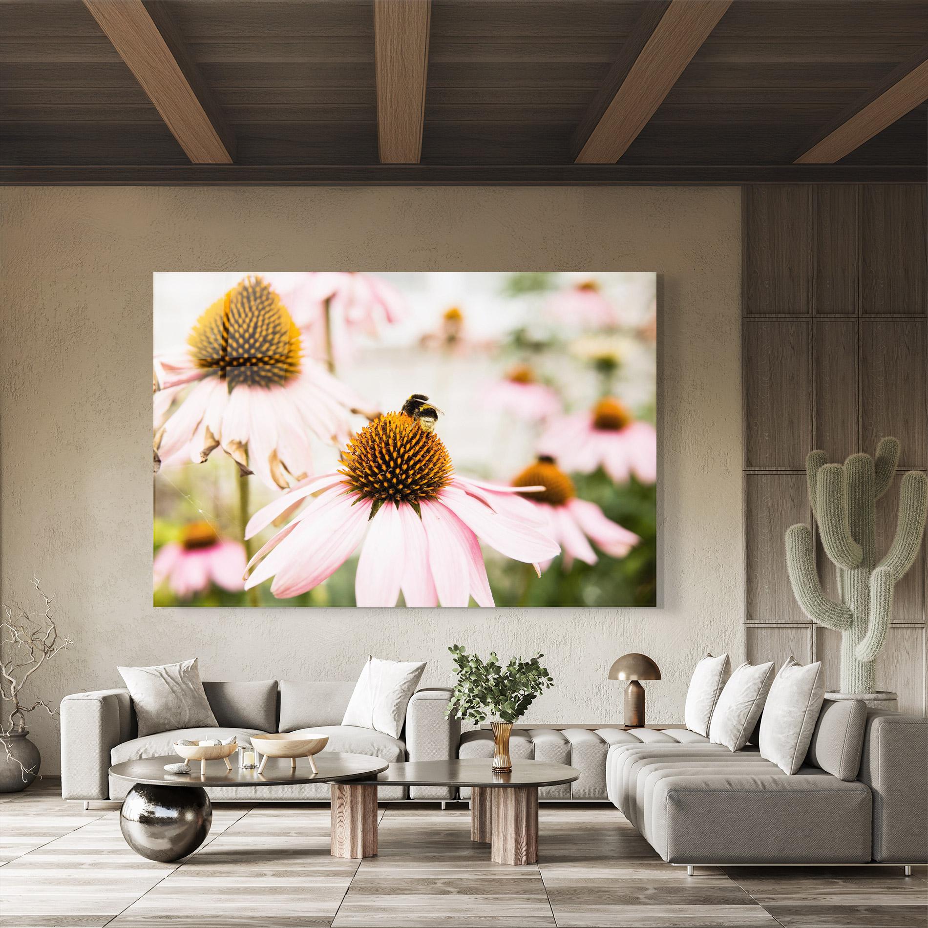 Obraz na Szkle Daylight Flower mockup 8