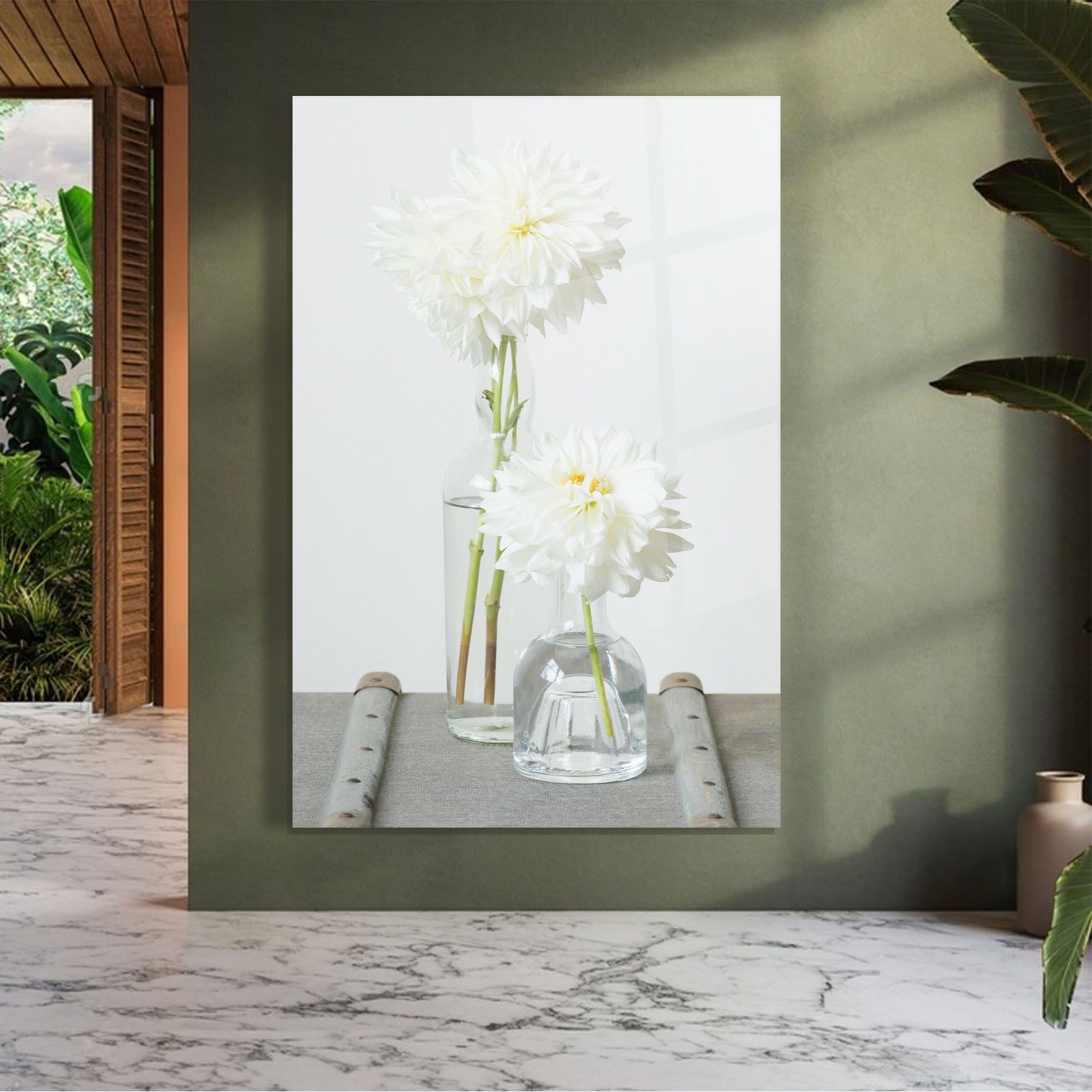 Big Flower Vase mockup 7