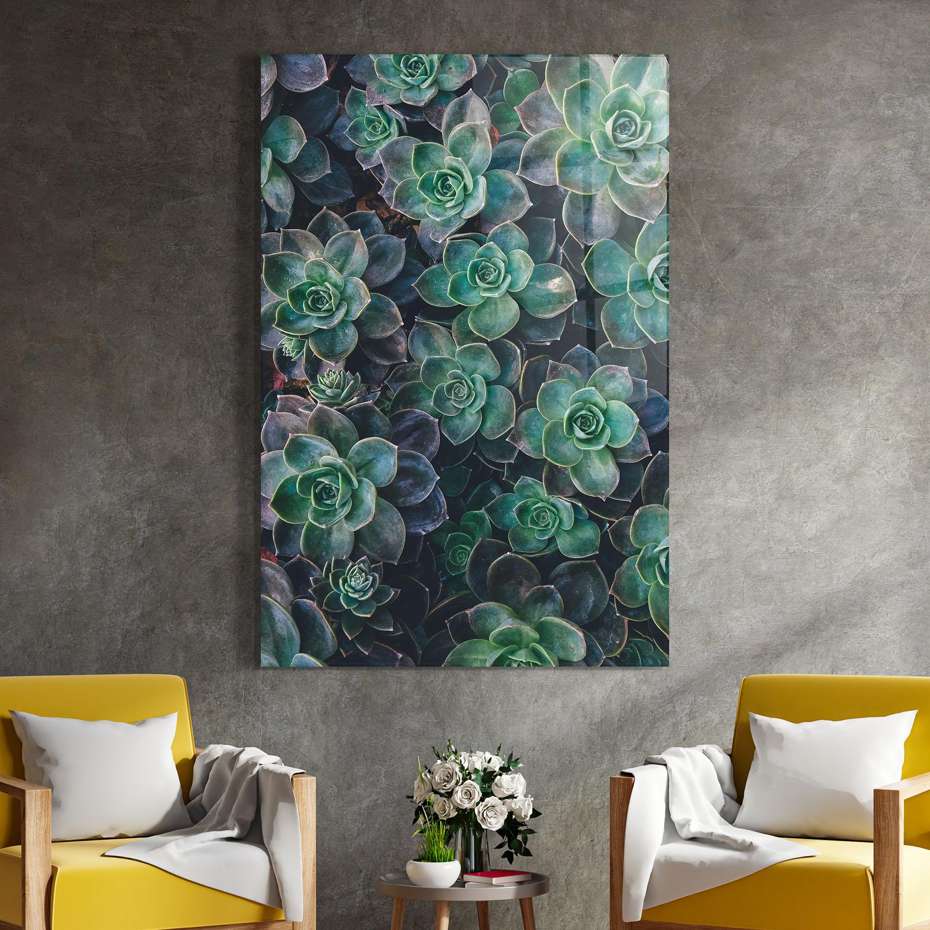 Obraz na Szkle Green Lilac Tree mockup 4