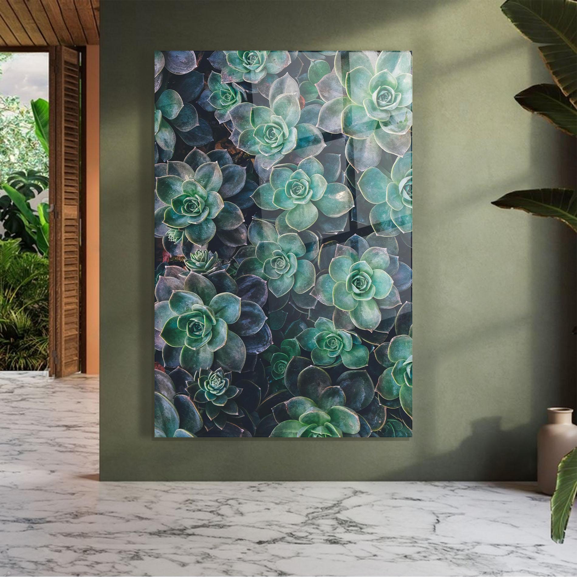 Obraz na Szkle Green Lilac Tree mockup 7